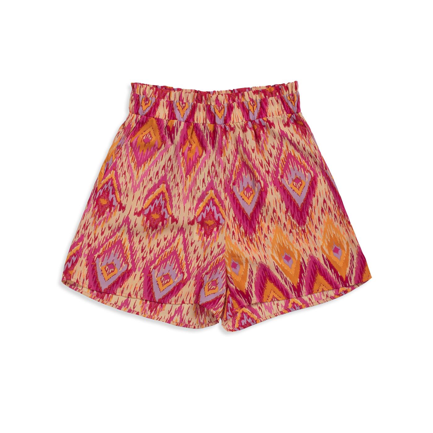 Only Alma Life Poly HW Shorts AOP Raspberry Rose - 15222550RR