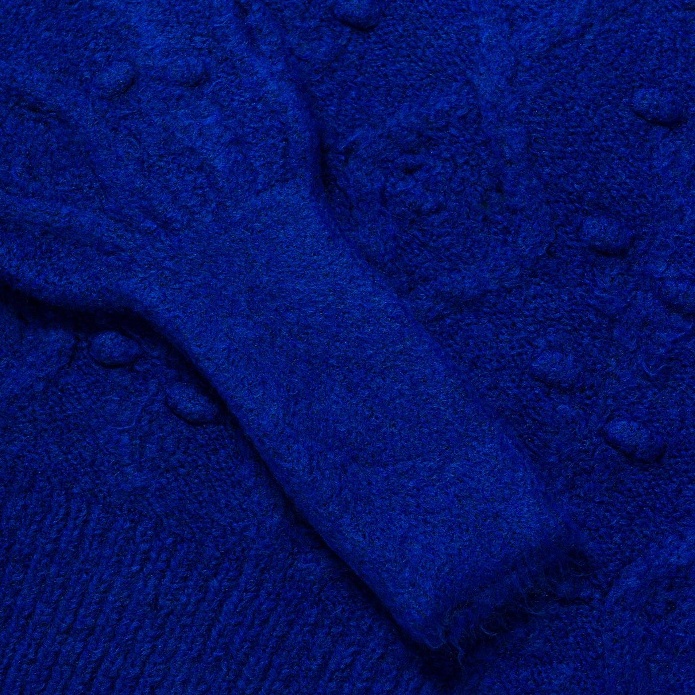 Only Poppy L/S Highneck Pullover Knit Bluing - 15236150B