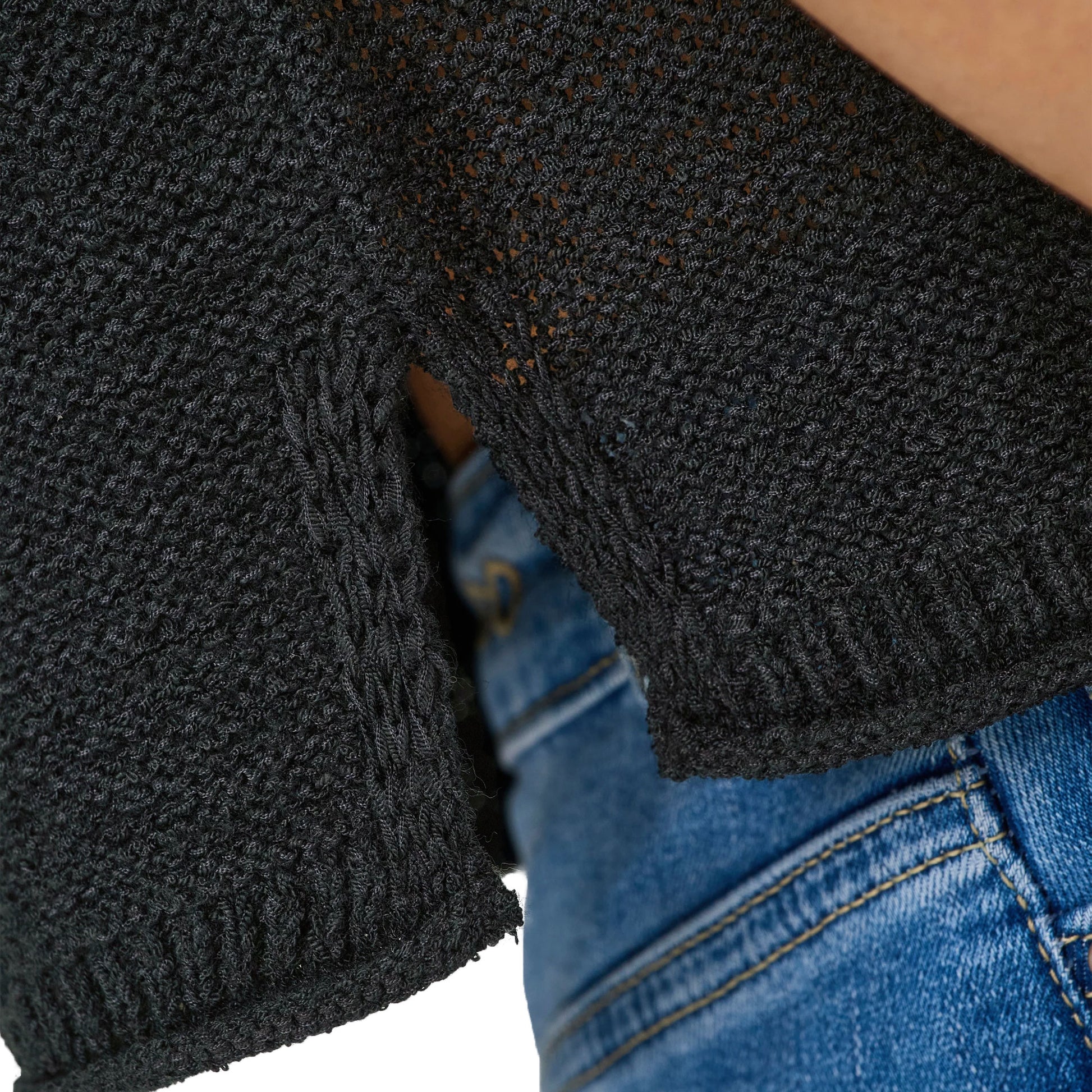 Only Sunny S/S Pullover Knit Black  - 15254282B