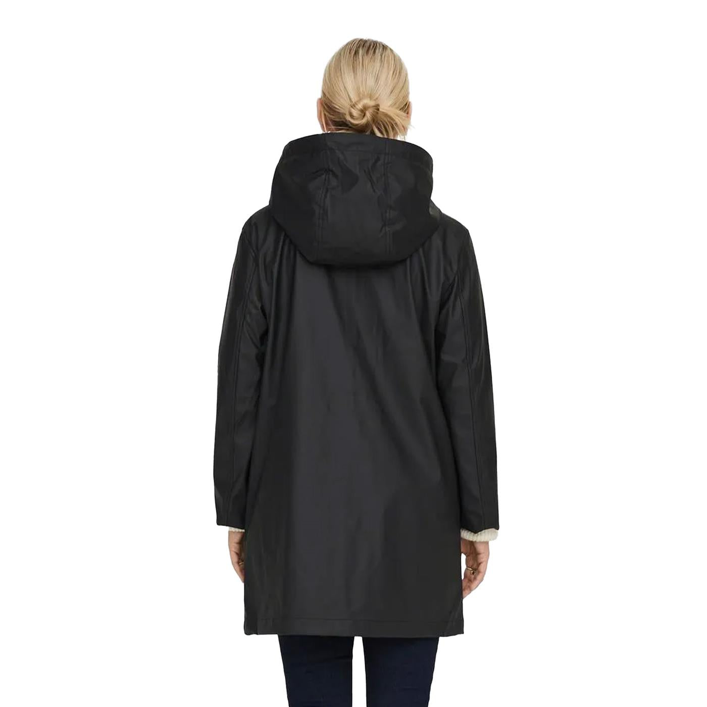 Only Elisa Raincoat Black - 15261734B