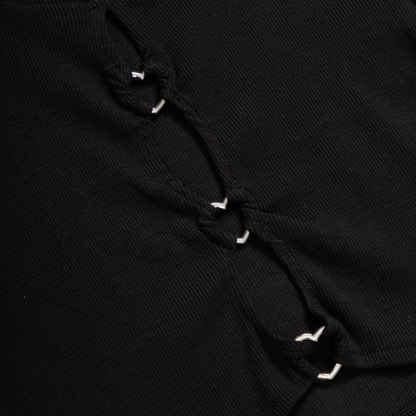 Only Freja Life S/S Trim Top Black - 15289556B