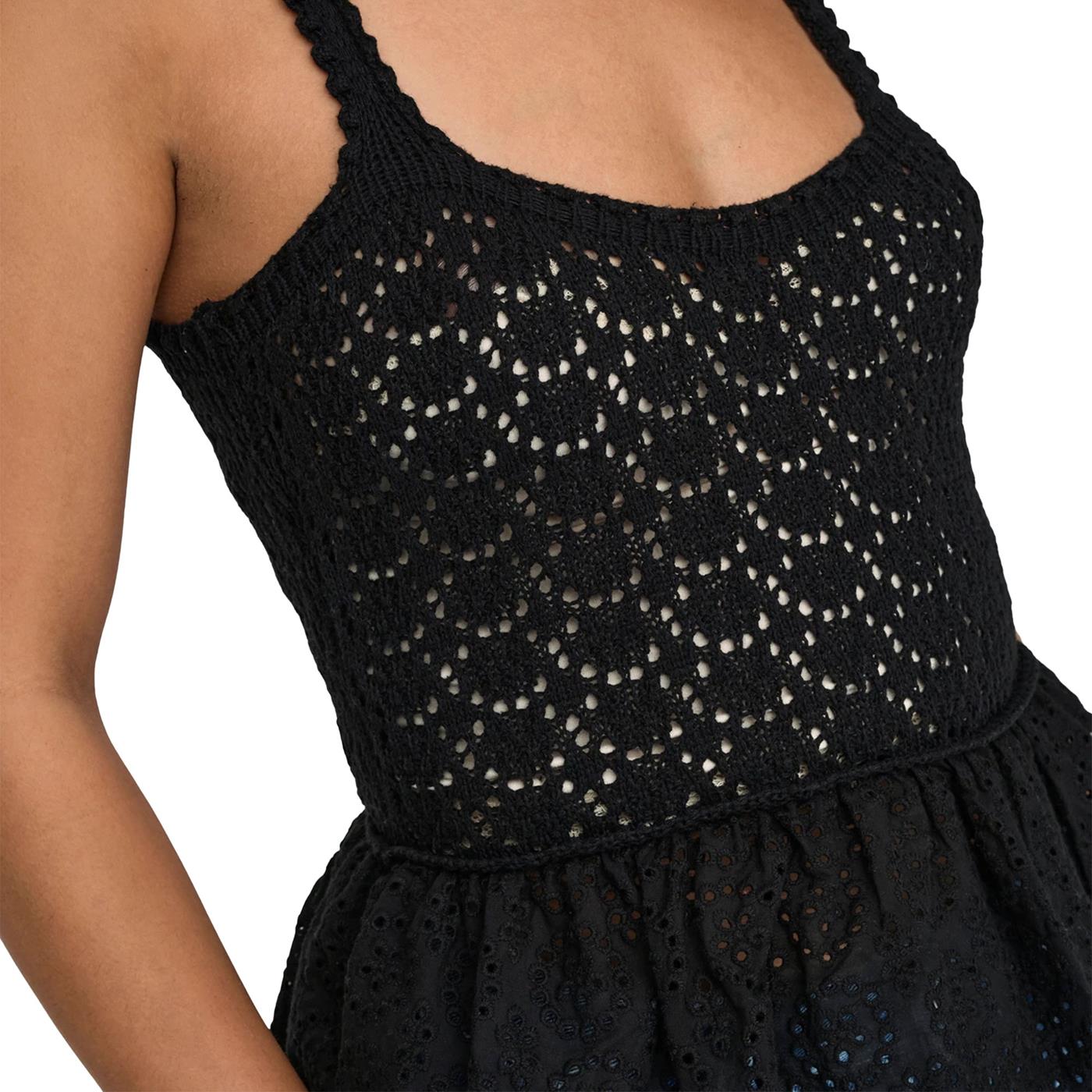 Only Chrissia Life SL Mix Top Black - 15318141B