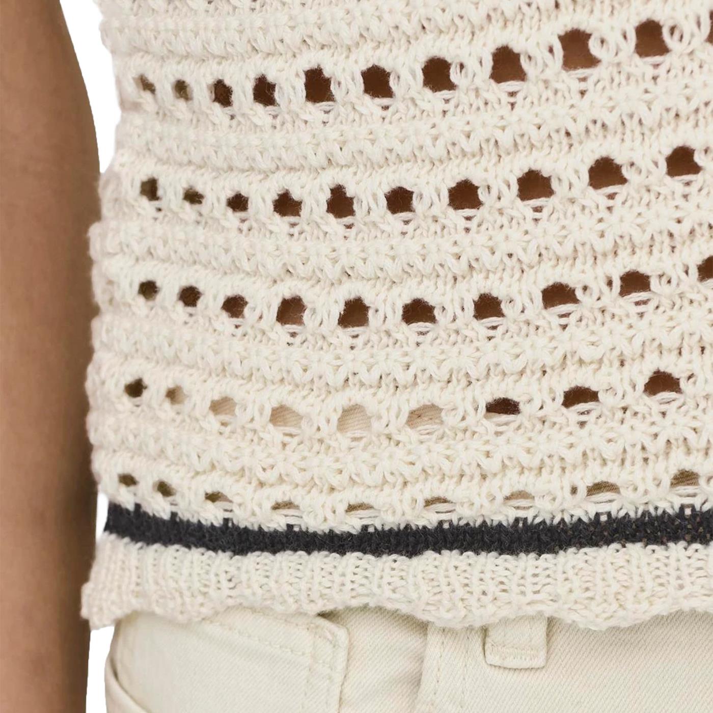 Only Minnie Life SL Sweetheart Top Knt Birch - 15318209BI