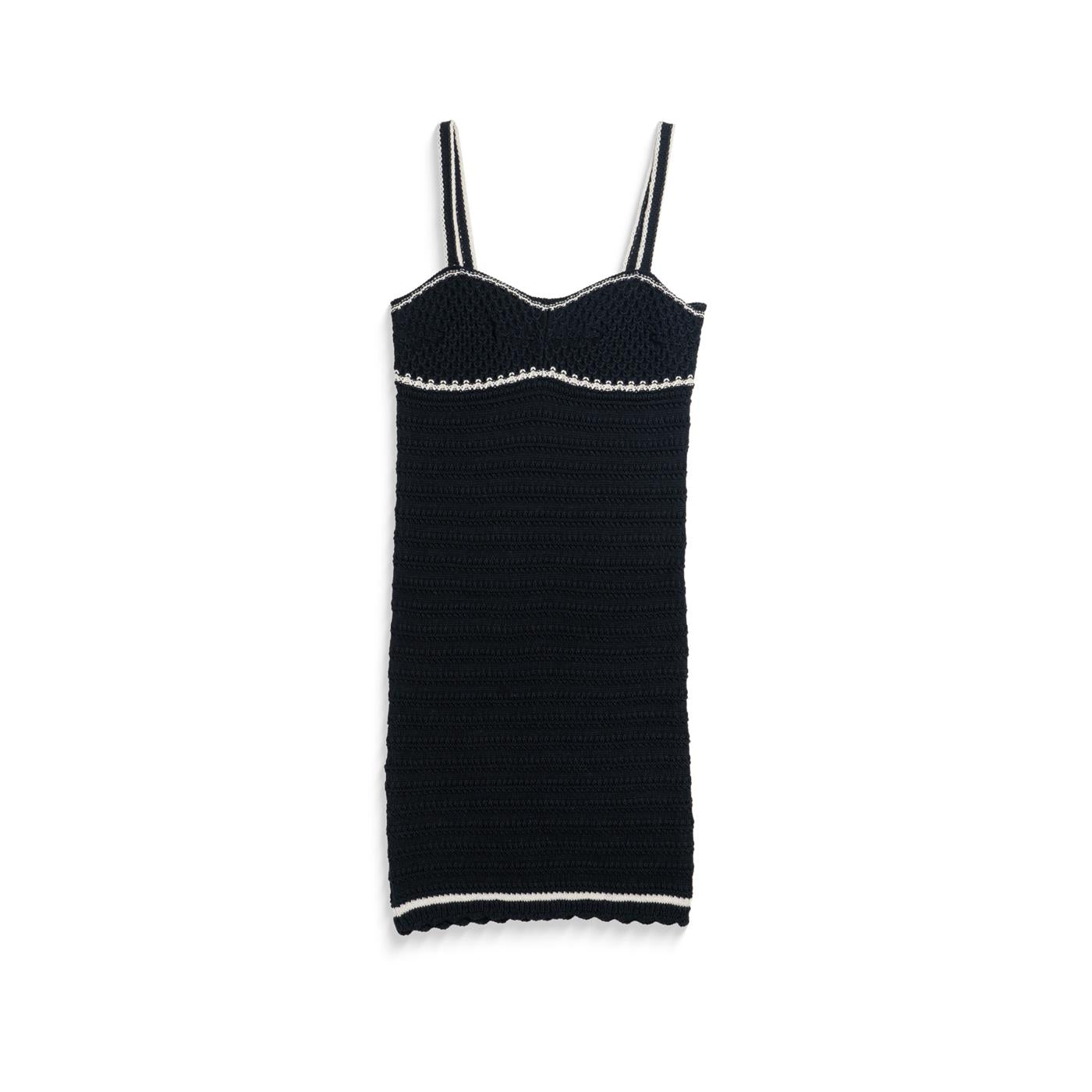 Only Minnie Life SL Sweeheart Dress Knt Black - 15318219BK