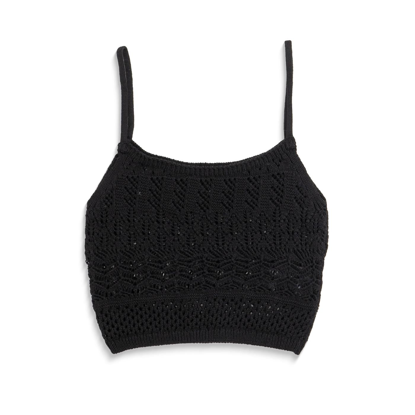 Only Maura Life SL Top Knit Black - 15318357B