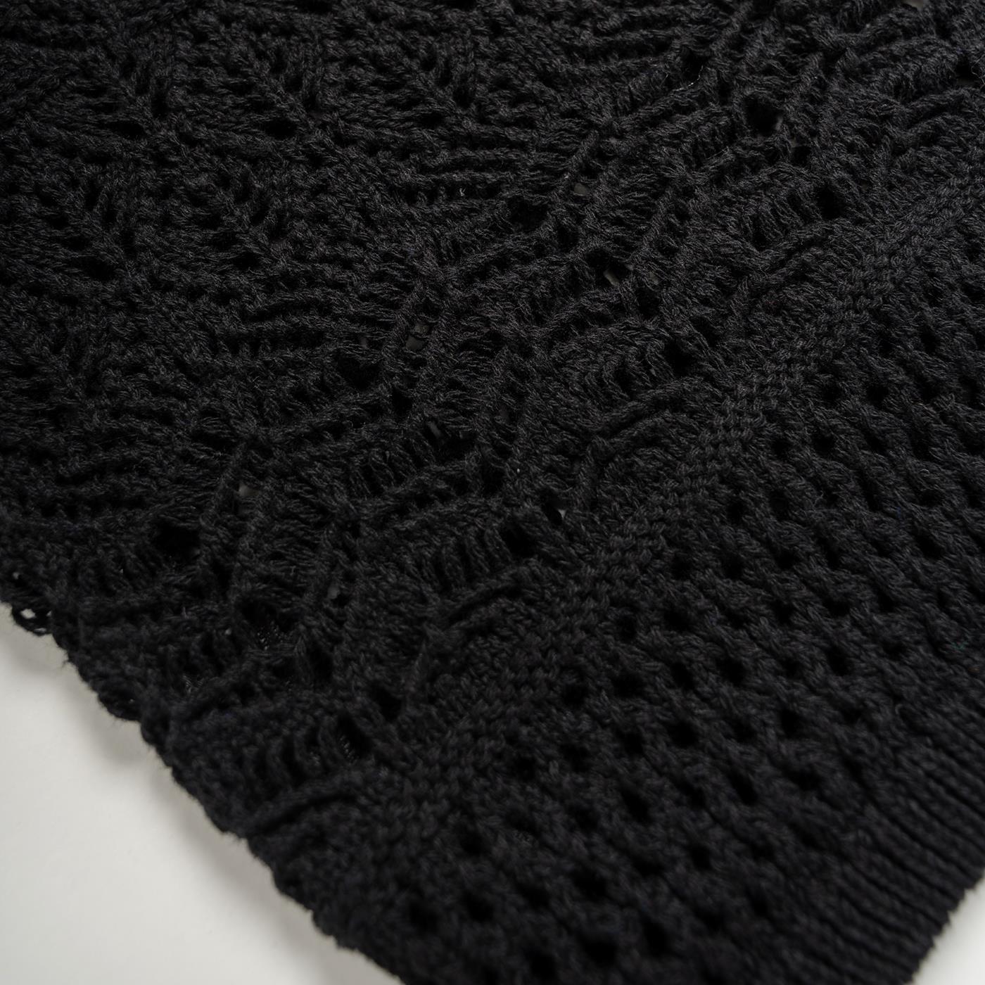 Only Maura Life SL Top Knit Black - 15318357B
