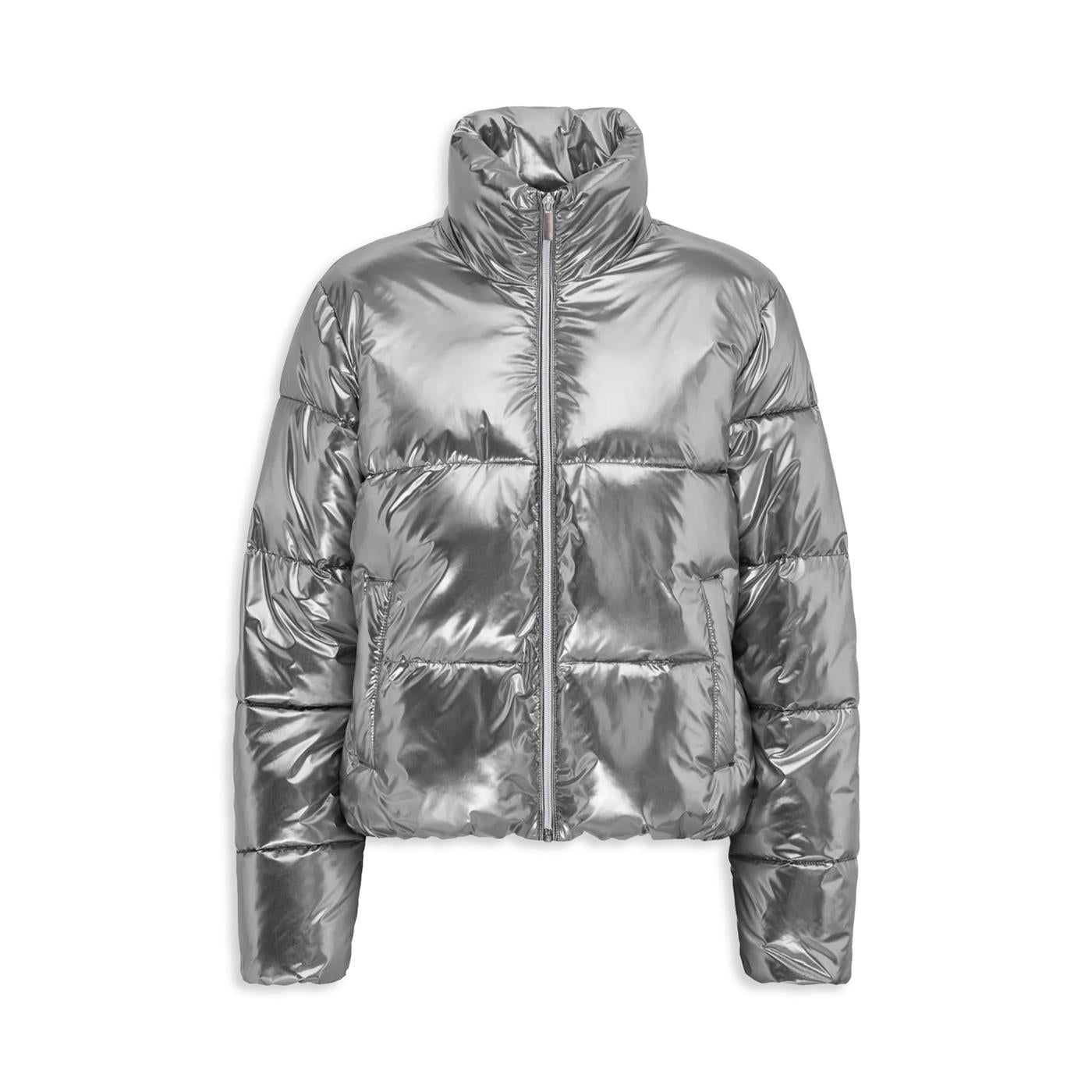 Only Pearl Dolly Puffer Jacket Silver - 15330925S