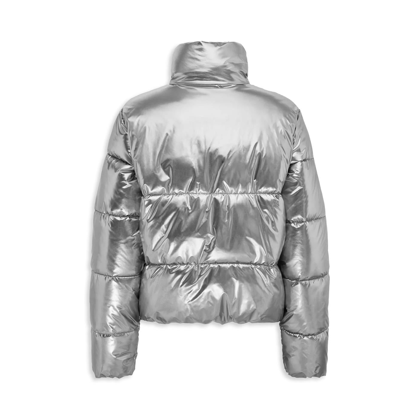 Only Pearl Dolly Puffer Jacket Silver - 15330925S