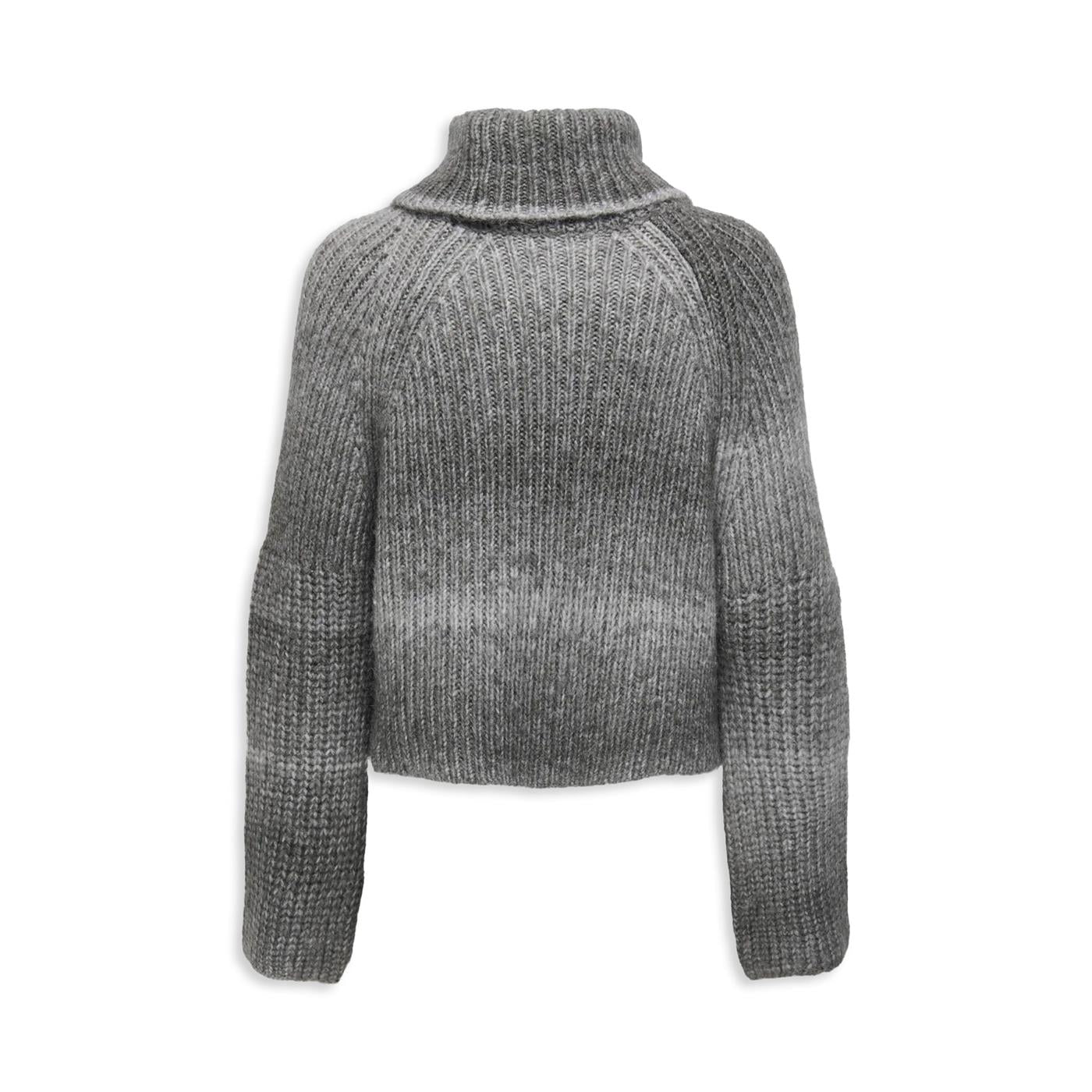 Only Ditte LS Rollneck Knit Magnet - 15332242M