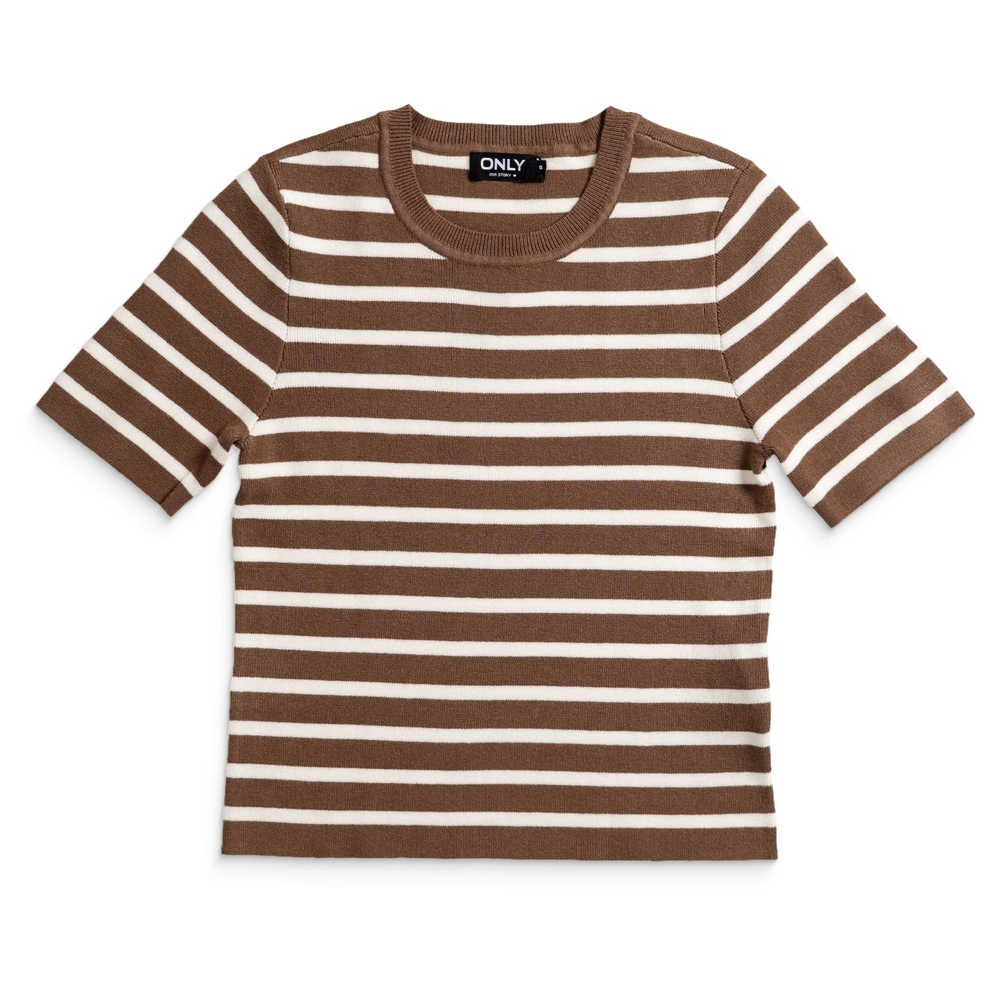 Only Fie 2/4 Pullover CC Knit Cub/Cloud Dancer Stripes - 15344307C