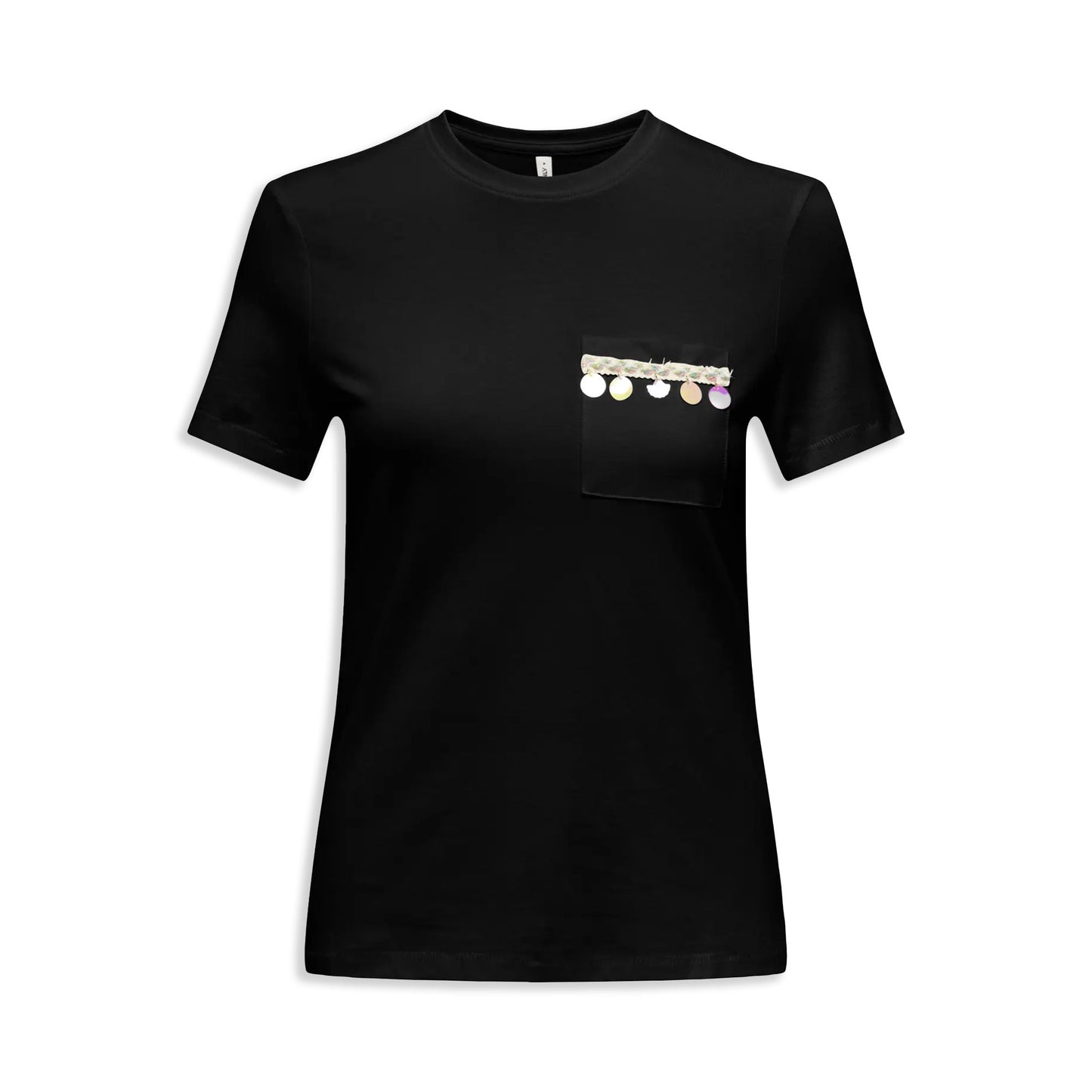 Only Filippa Life S/S O-Neck Top Black - 15346574B