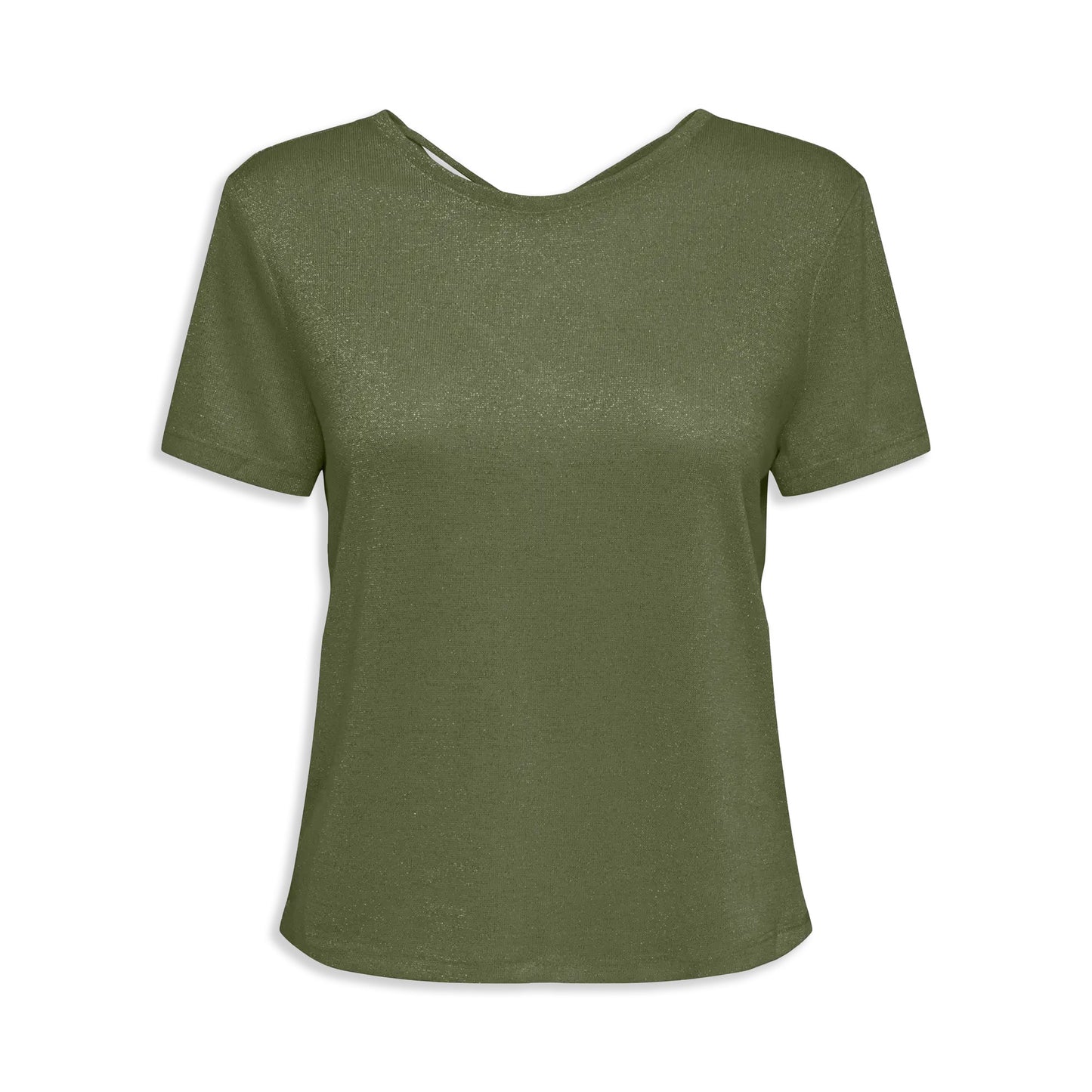 Only Amber Life S/S Glitter Top Kalamata - 15346637K
