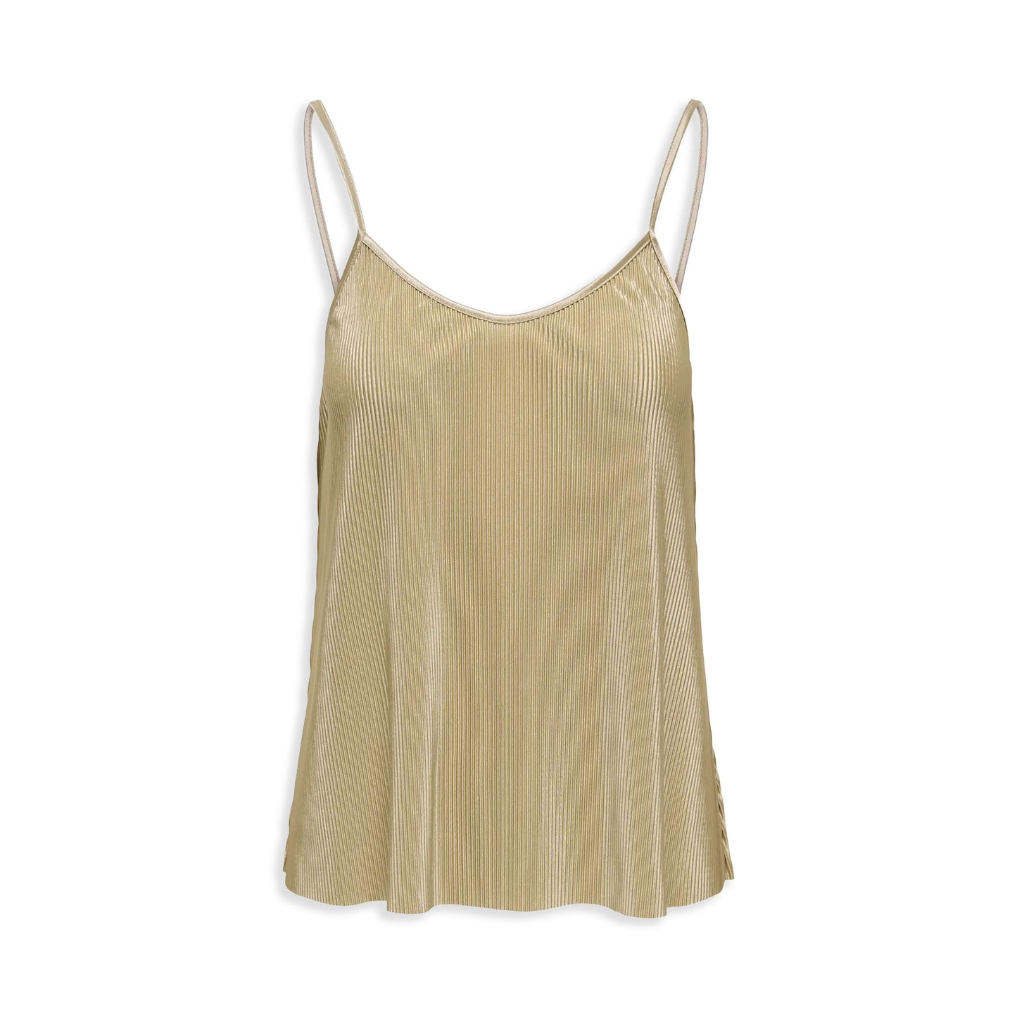Only Claudia Plisse Singlet Antique Gold - 15346903AG
