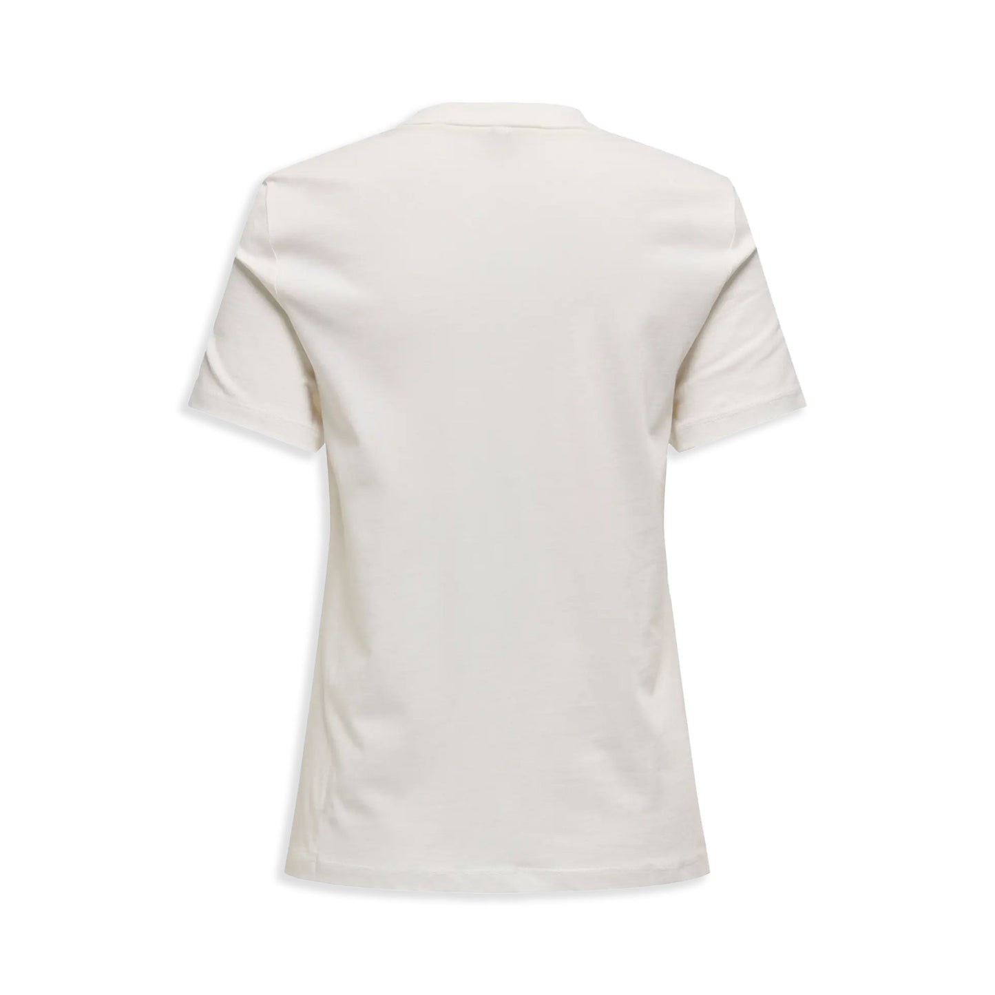 Only Kita Life Reg S/S Lemon Top Cloud Dancer/Easy Print - 15349150CDE