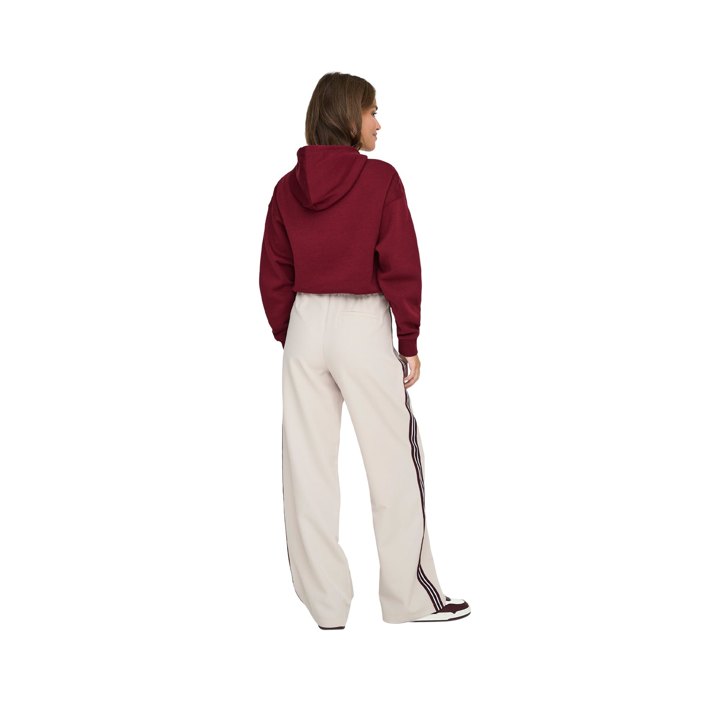 Only Kira-Mellie Life HW Panel Wide CC Pant Pumice Stone - 15351238PS
