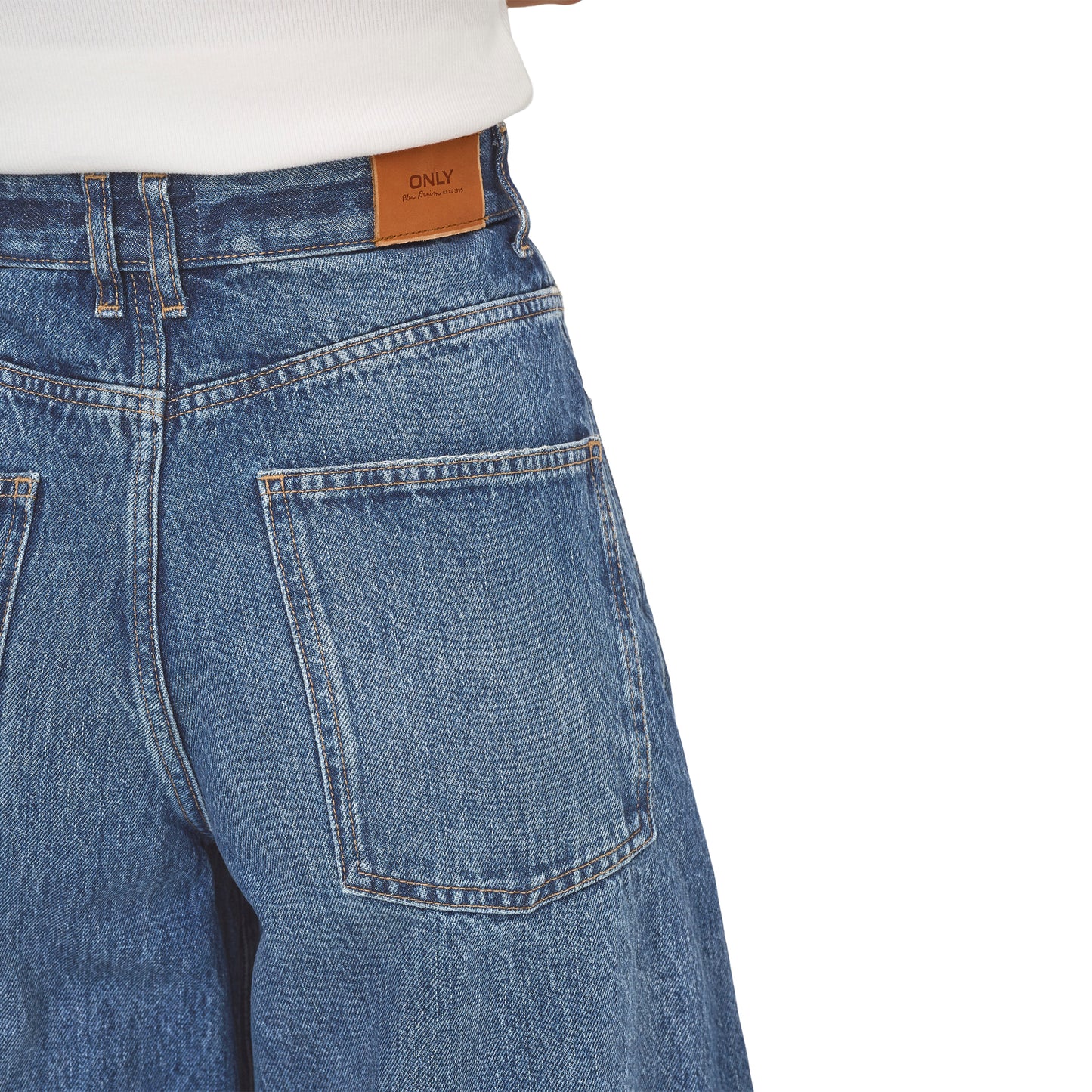 Only Taylor HW Barrel DB Dnm TAI466 Dark Blue Denim - 15352198DBD