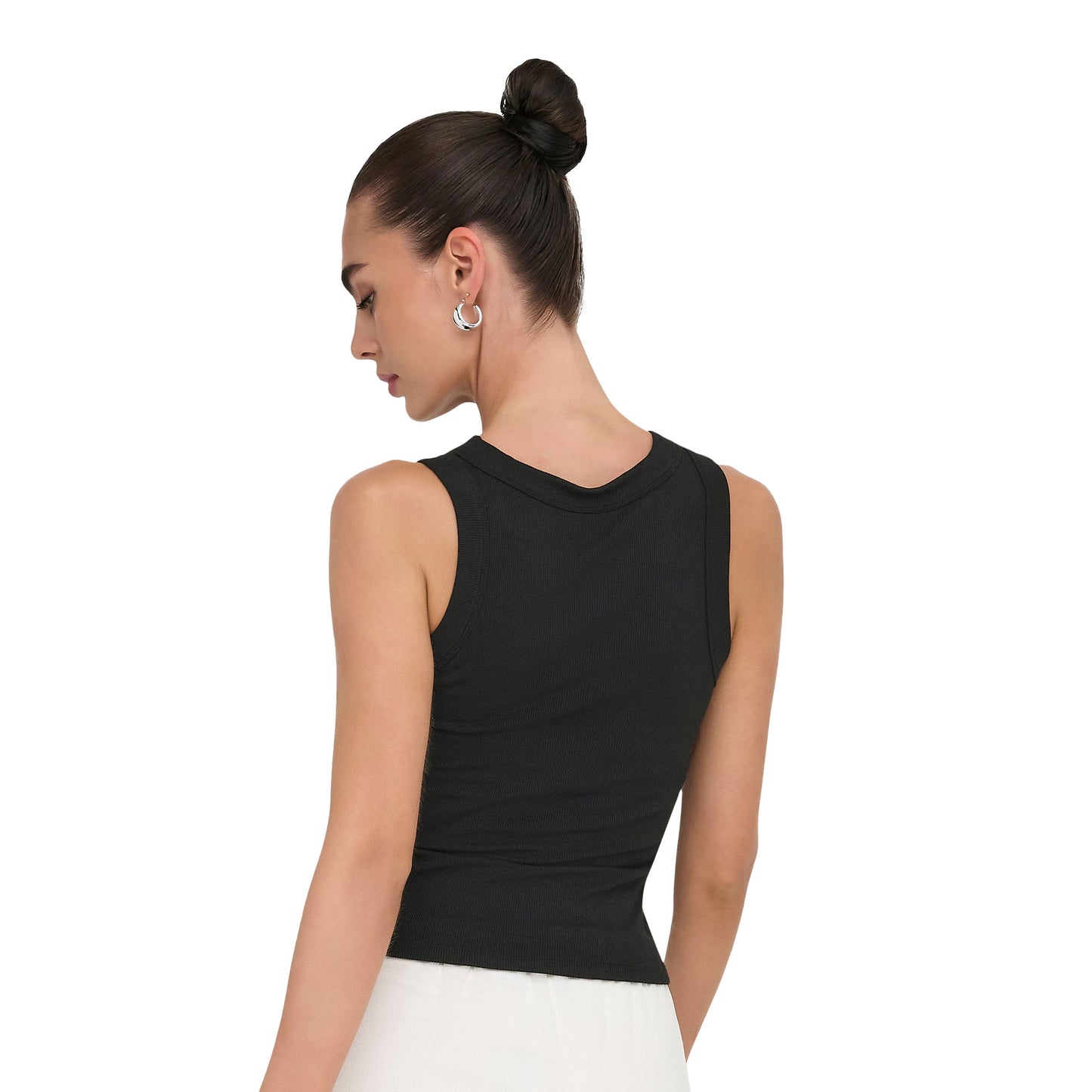Only Arnhem S/L Rhinestone Top Black - 15356205B