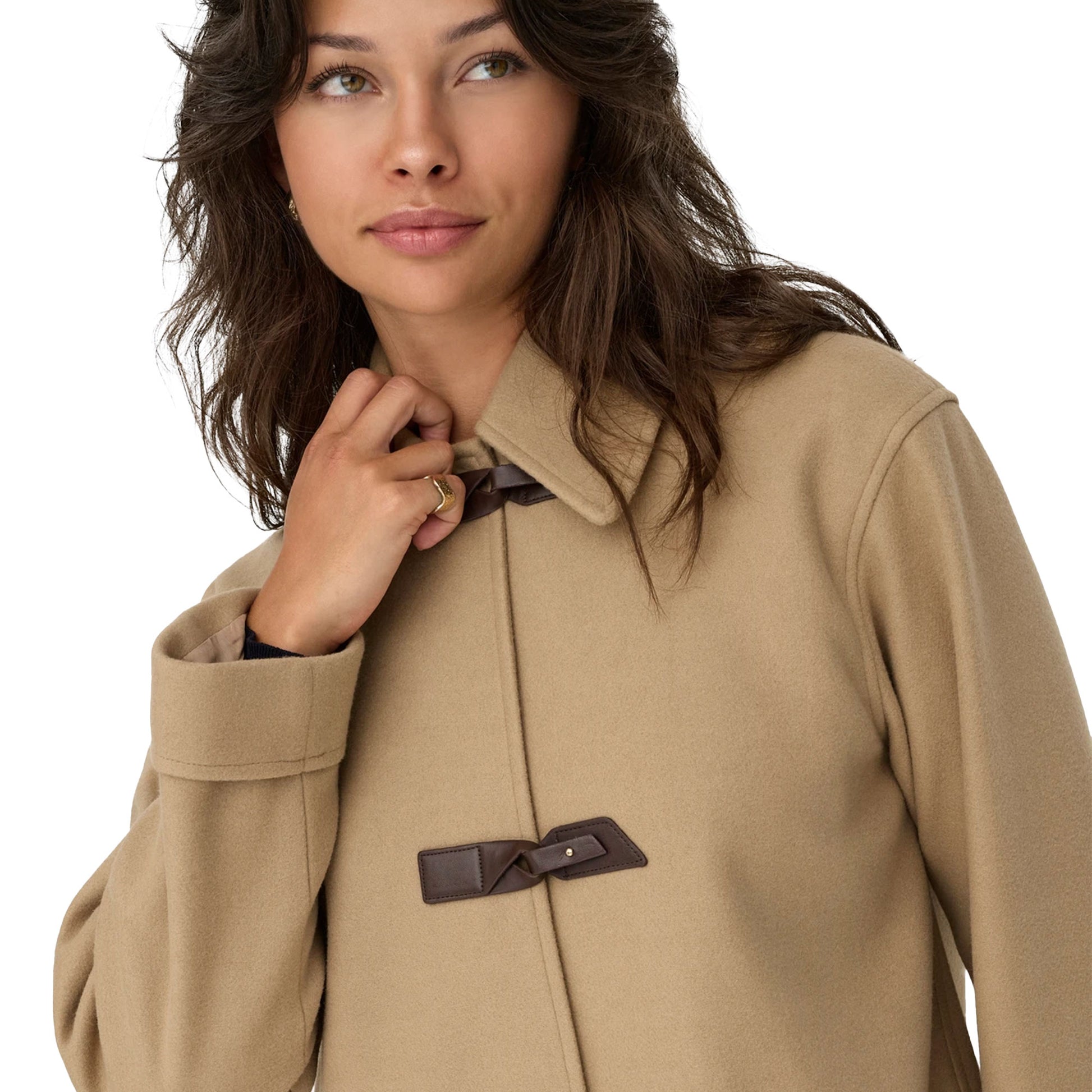 Only Evie Life Coat Tannin  - 15358223T