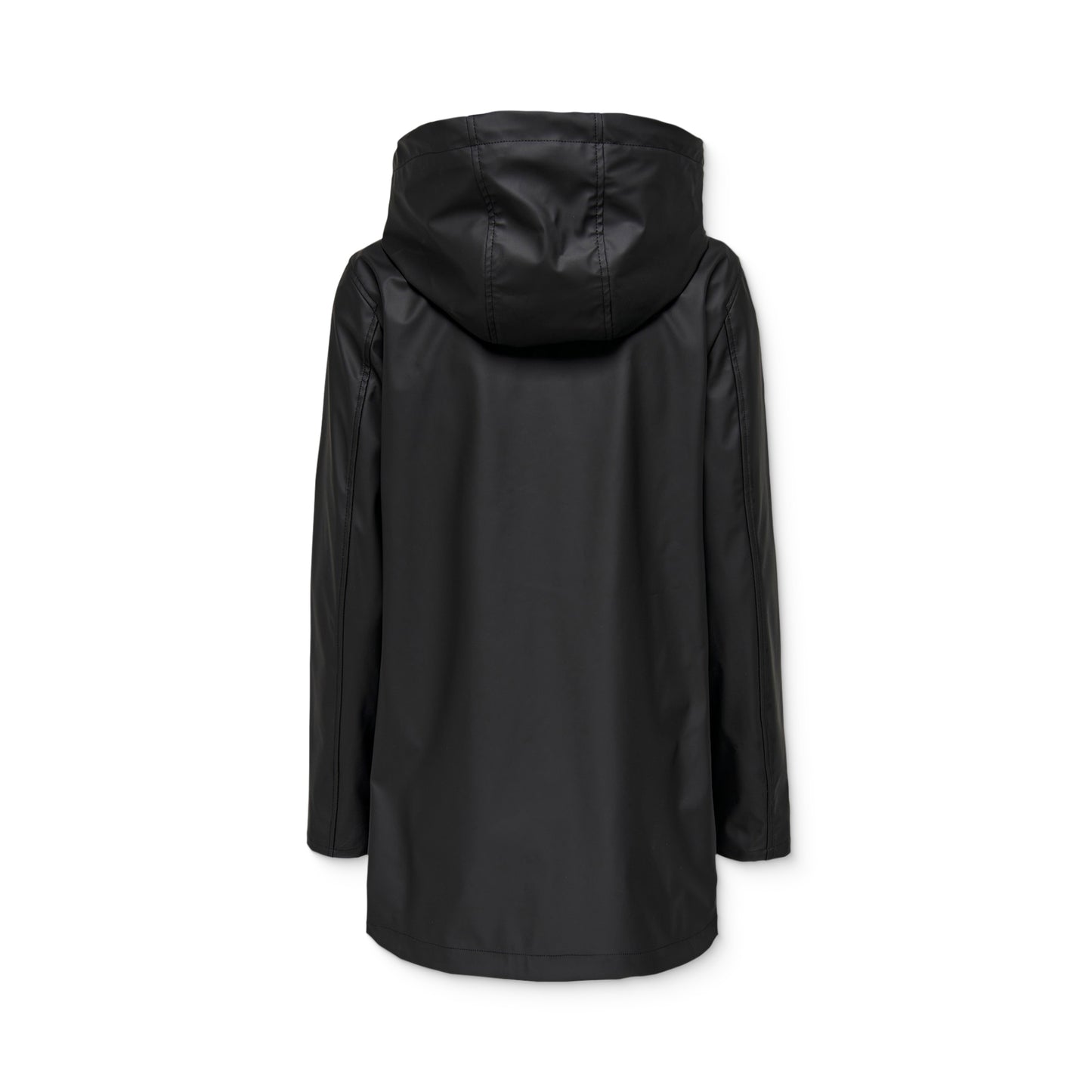 Only Elisa Short Fry Raincoat Black - 15359046B