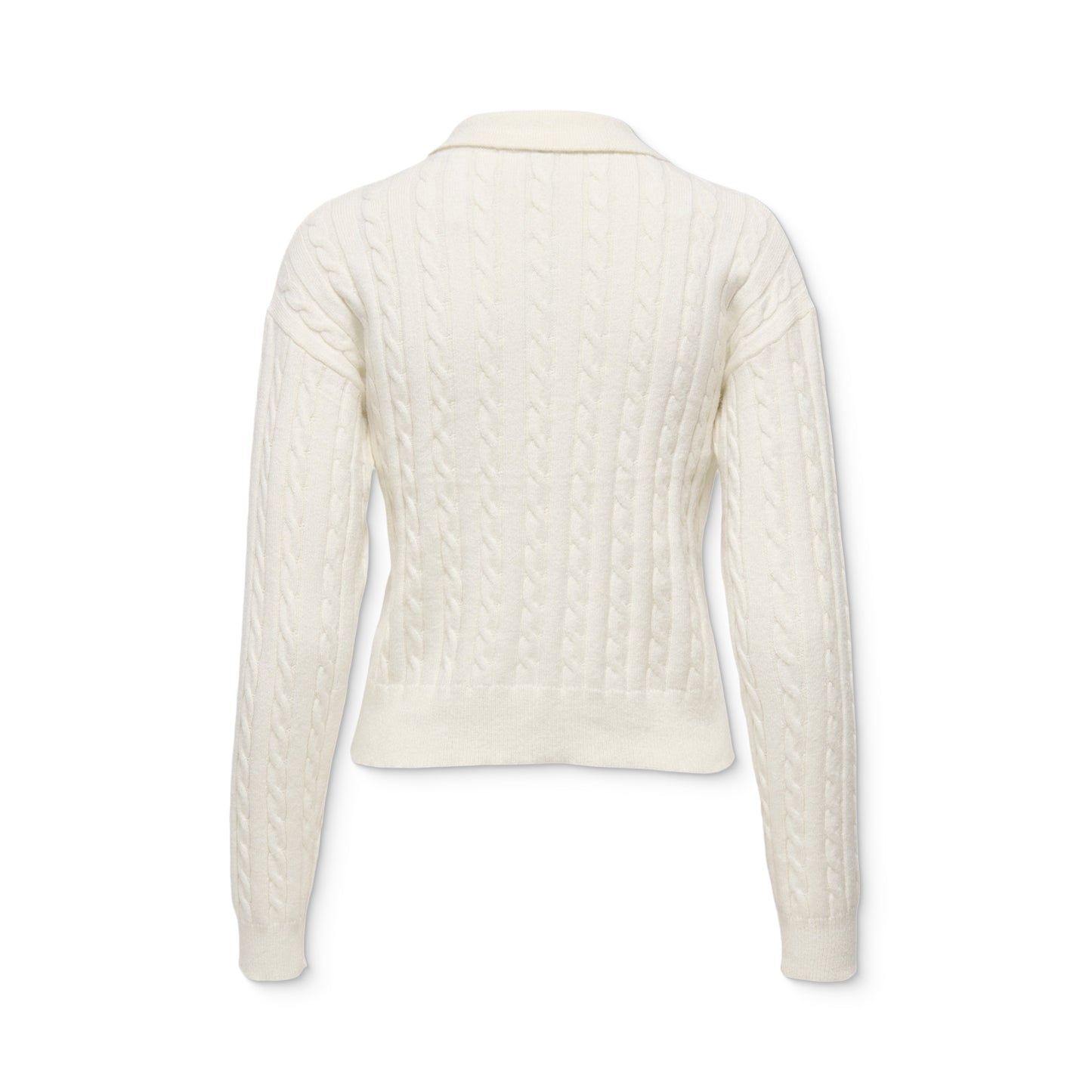 Only Katia LS Cable Polo CC Knit Babys Breath - 15360562BB