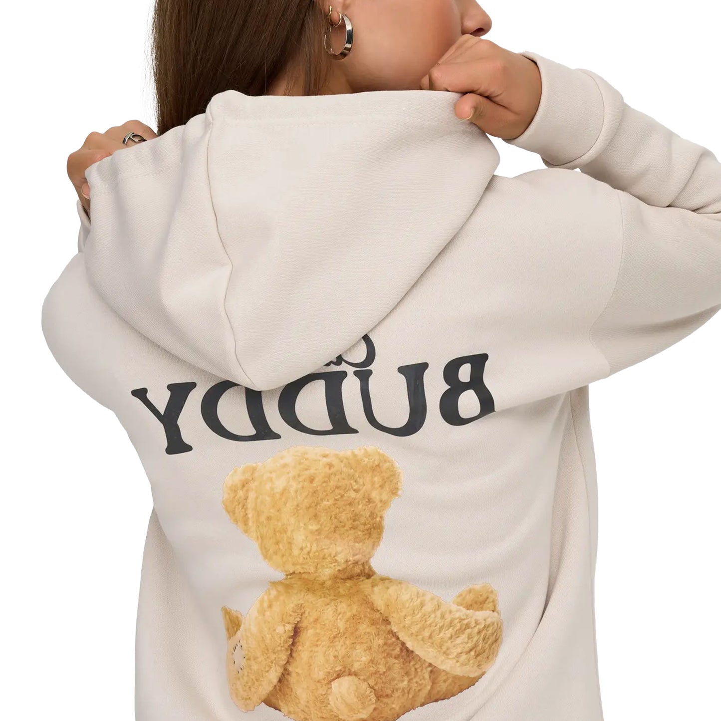 Only Ricky L/S Hood Box Sweat Pumice Stone - 15365158PS