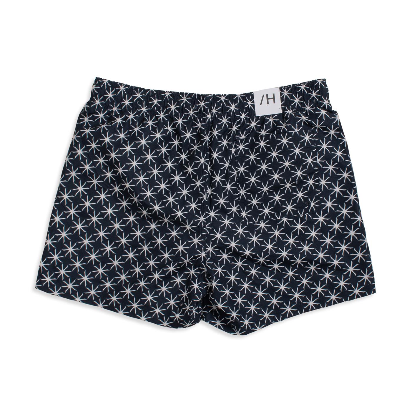 Selected Homme Dane AOP Swim Shorts Sky Captain - 16089427SC