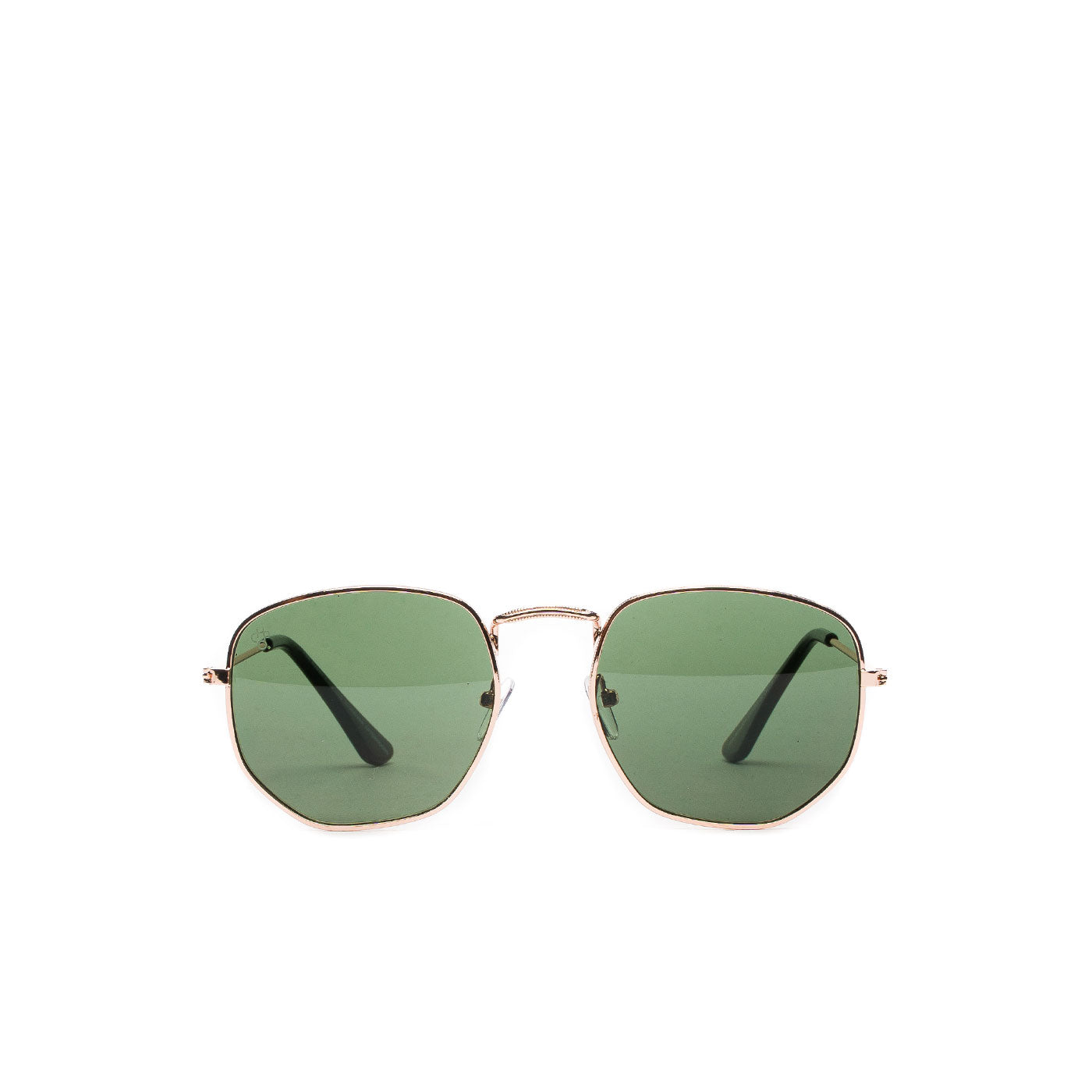 Chpo Ian Sunglasses Gold/Green - 16132DA