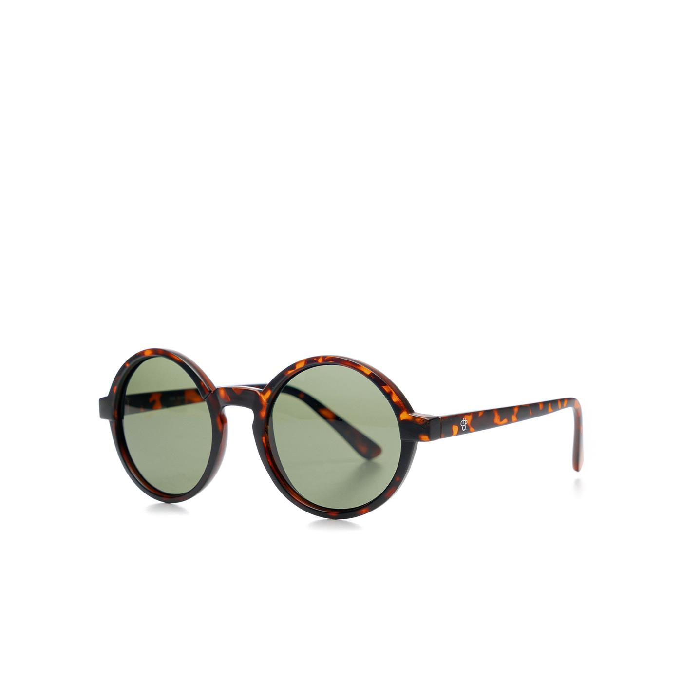 Chpo Sam Sunglasses Turtle Brown/Green Polarized  - 16132FA