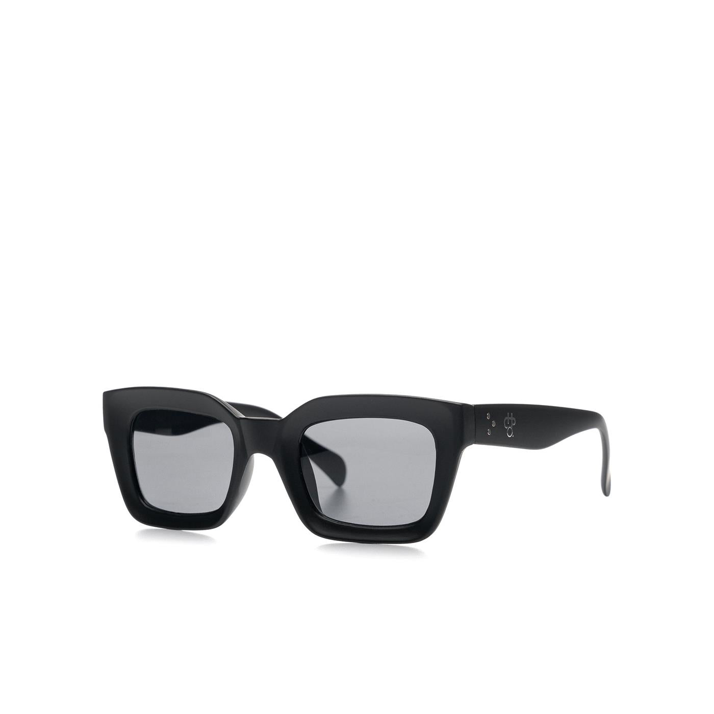 Chpo Anna Sunglasses Matte Black/Black - 16132RR