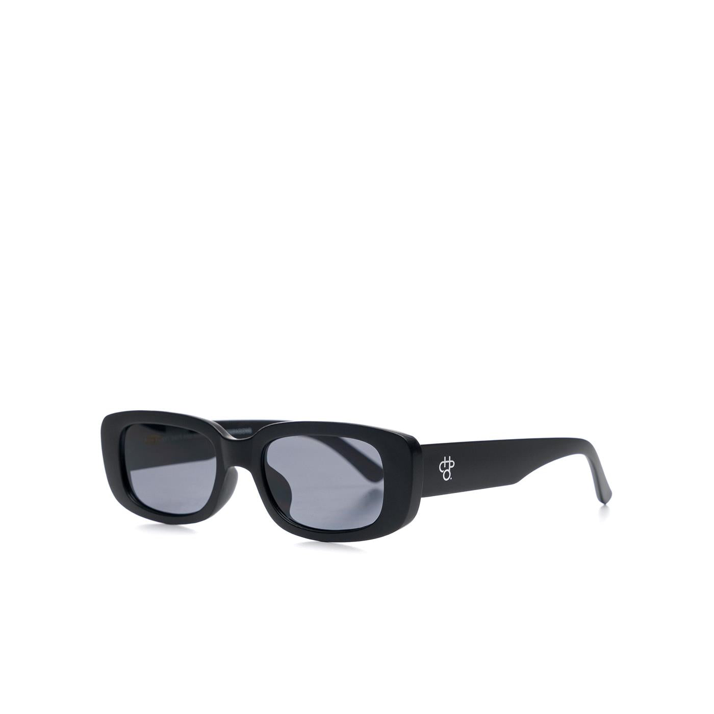Chpo Nicole Sunglasses Matte Black/Black - 16132TT