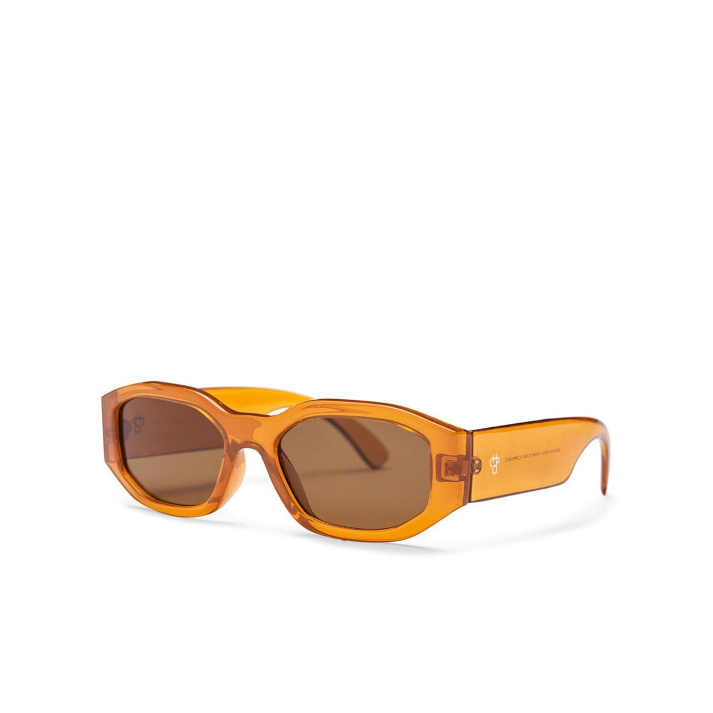 Chpo Brooklyn Sunglasses Mustard/Brown - 16133IC