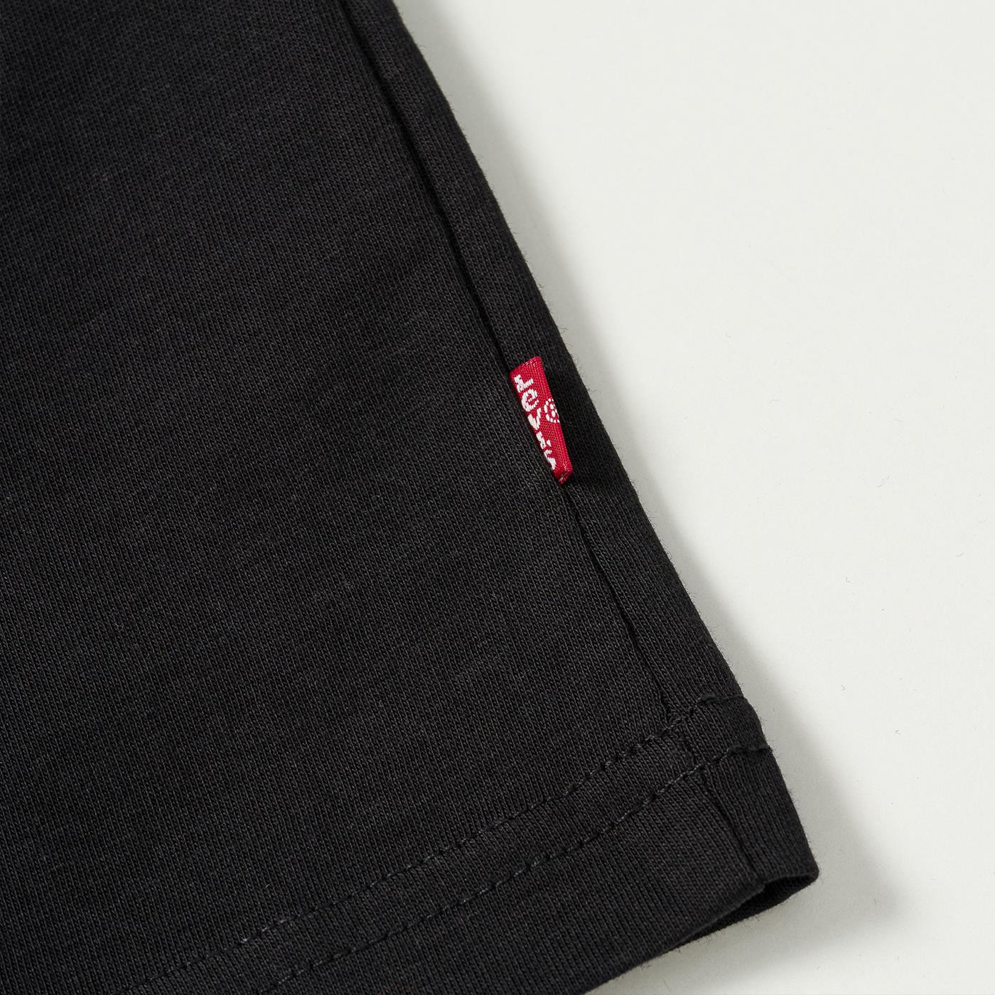 Levis SS Relaxed Fit Tee Boxtab Caviar  - 16143-0198