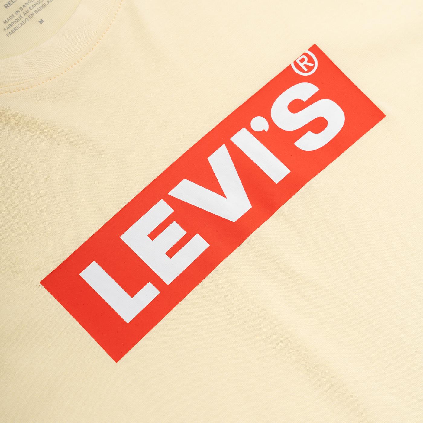Levis SS Relaxed Fit Tee Core Boxtab Pear Sorbet  - 16143-1376