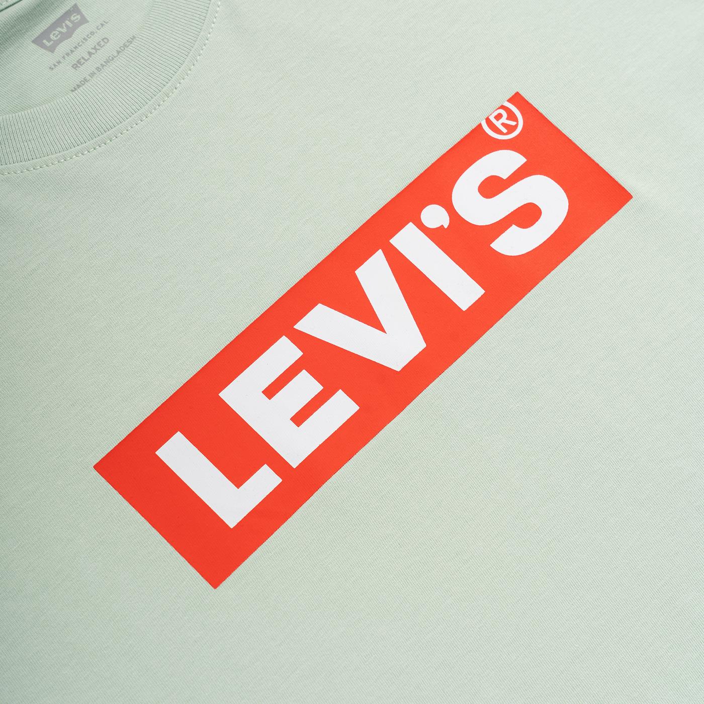 Levis SS Relaxed Fit Tee Core Boxtab Aqua Foam  - 16143-1377