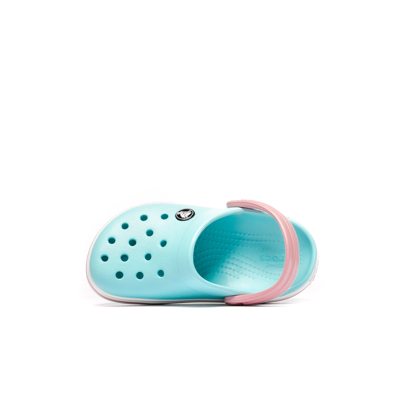 Crocs Kids Crocband Clog Ice Blue/White - 2045374S3