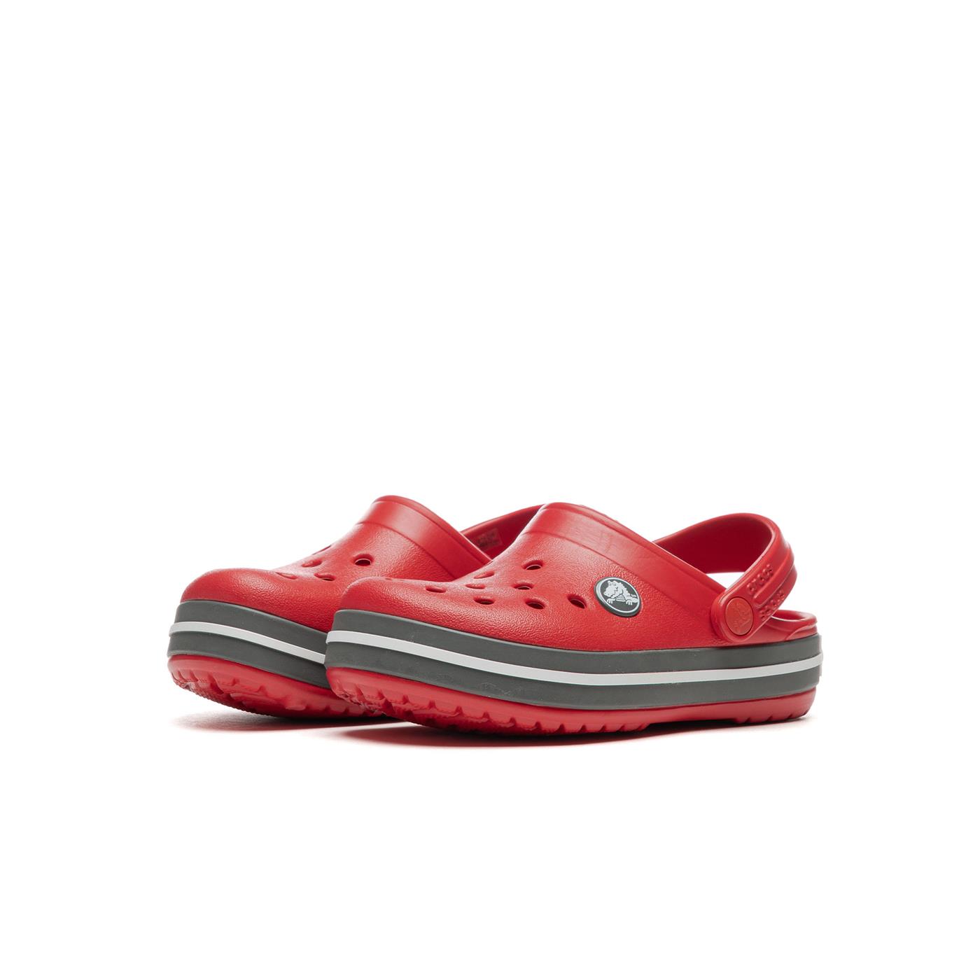 Crocs Kids Crocband Clog Pepper/Graphite - 2045376IB