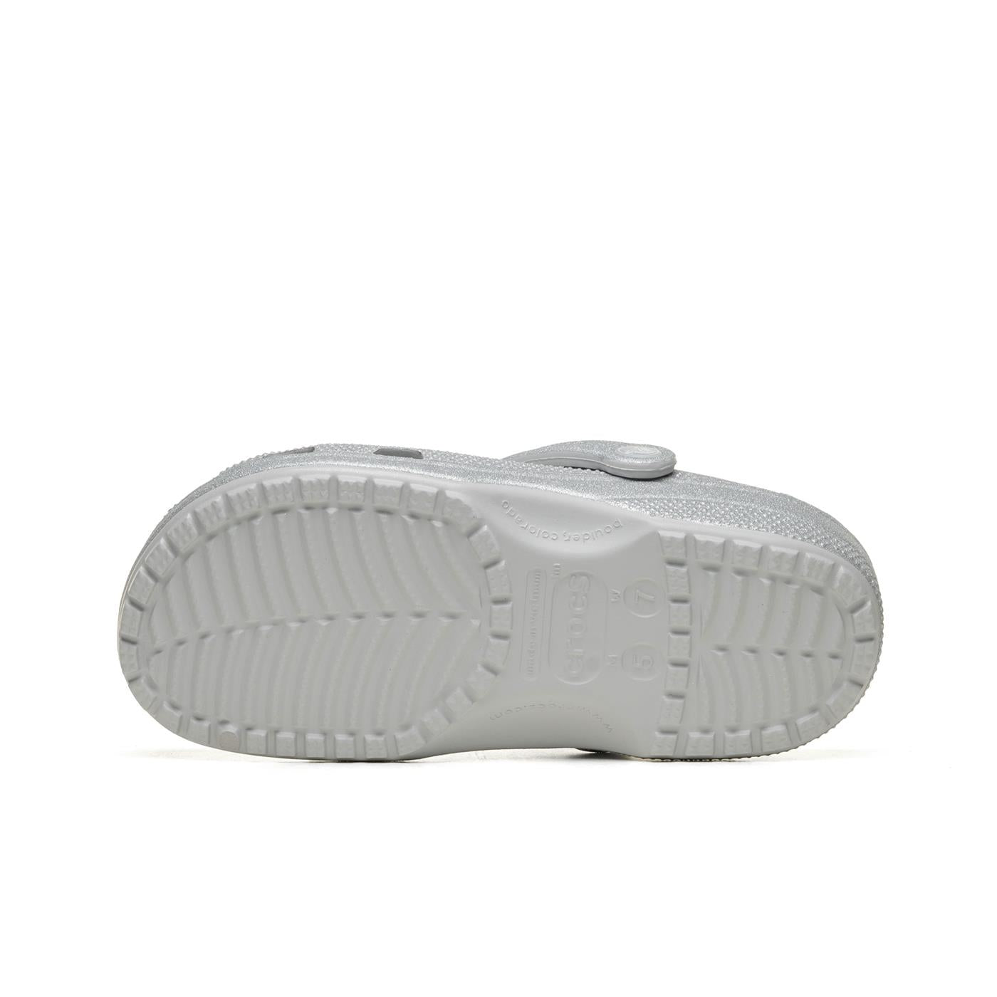 Crocs Classic Glitter Clog Silver Glitter - 205942-0IC