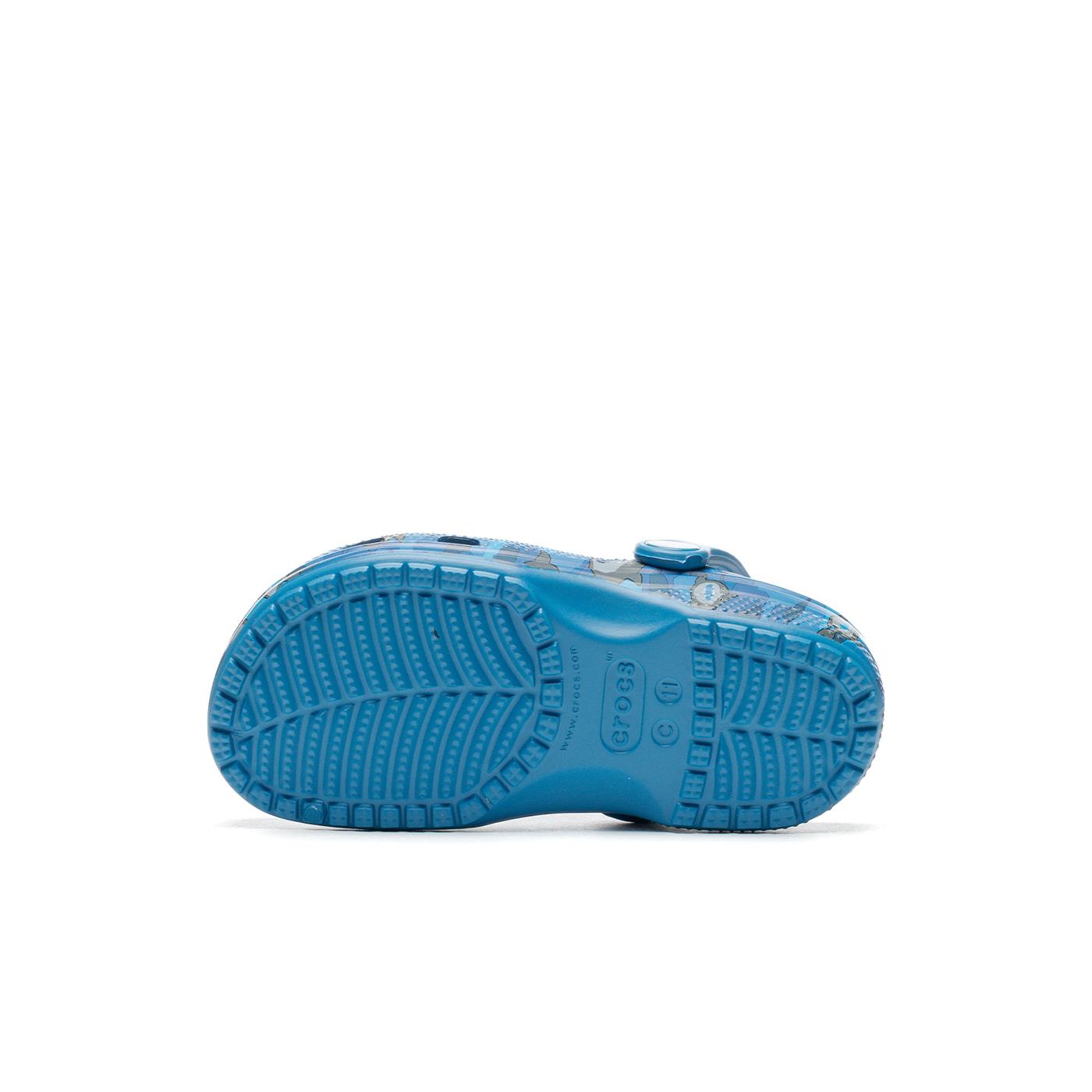 Crocs Kids Classic Shark Clog Prep Blue  - 2061474KI