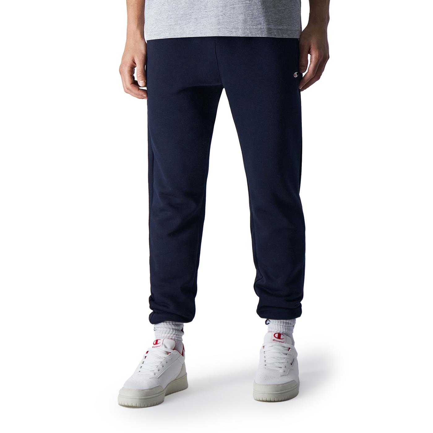 Champion Slim Fit C Logo Joggers Dark Blue - 218344-BS501