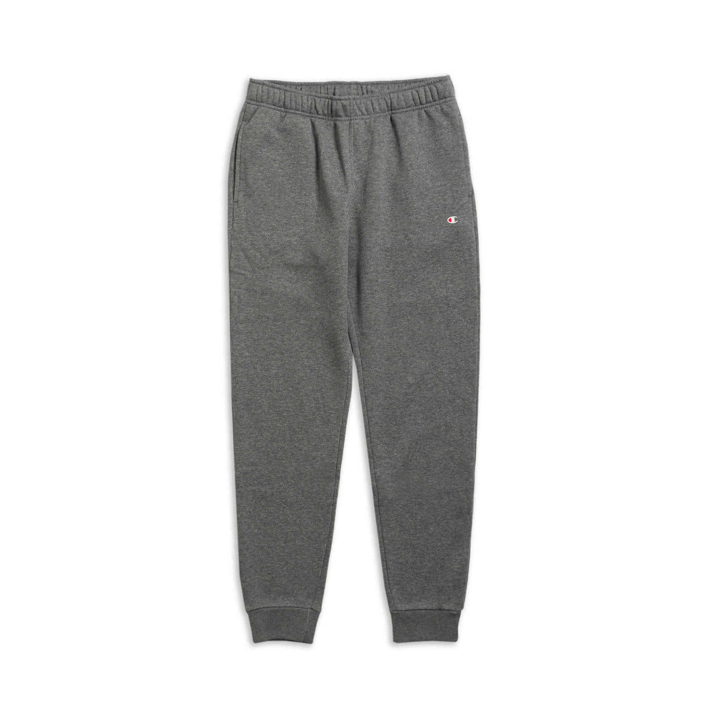 Champion Slim Fit C Logo Joggers Light Grey - 218344-EM515