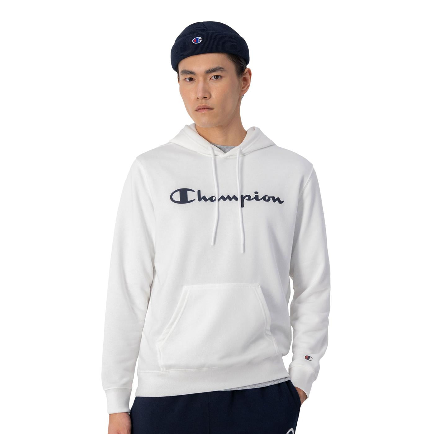 Champion Hooded Sweatshirt White - 218528-WW001