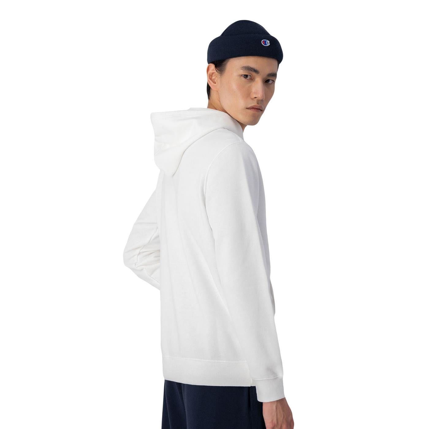 Champion Hooded Sweatshirt White - 218528-WW001