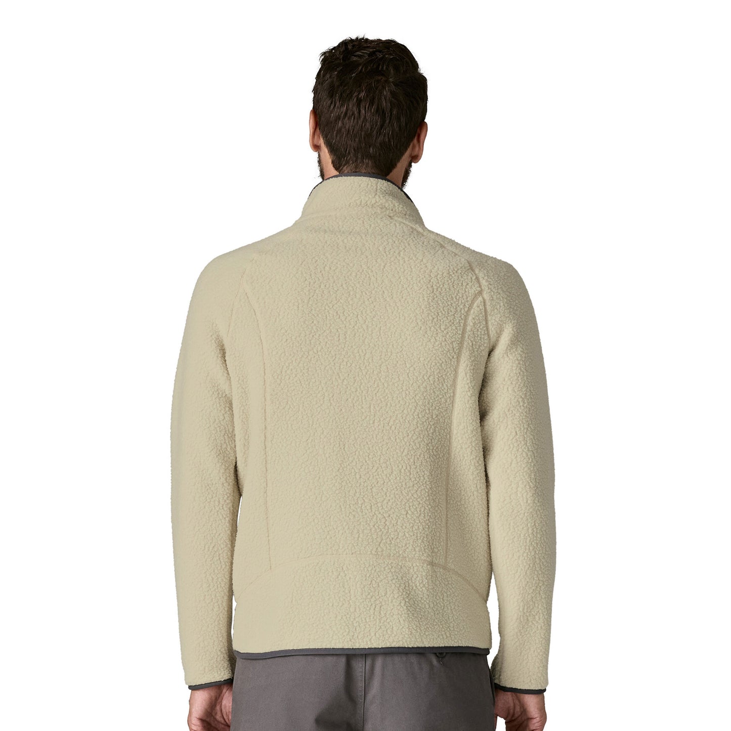 Patagonia Retro Pile Jacket Pelican/Smolder Blue - 22801-PNSM