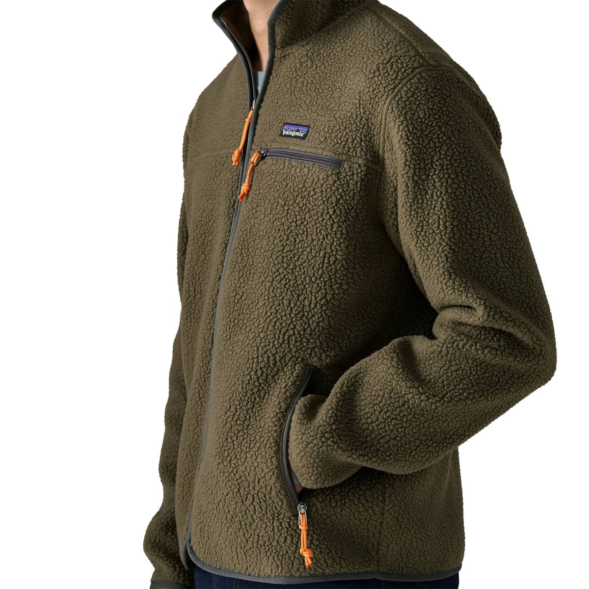 Patagonia Retro Pile Fleece Jacket Basin Green - 22802-BSNG