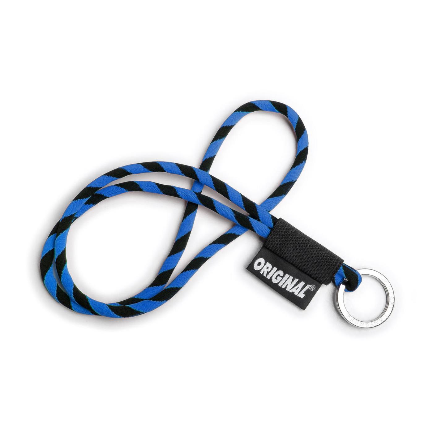 Original Lanyards Classic Tube Long Black/Royal Blue - 24411-352