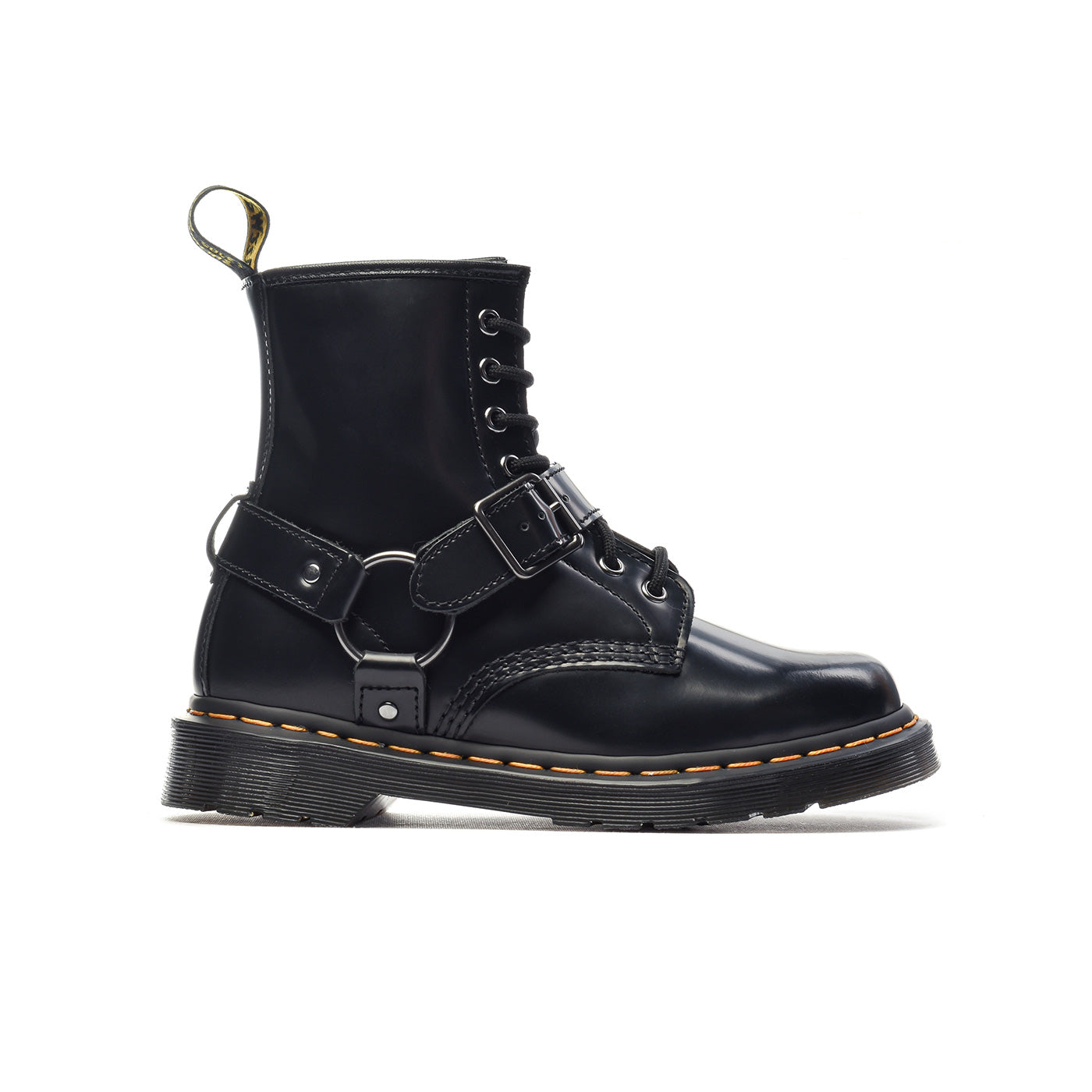 Dr. Martens 1460 Harness Black Polished Smooth - 25163001