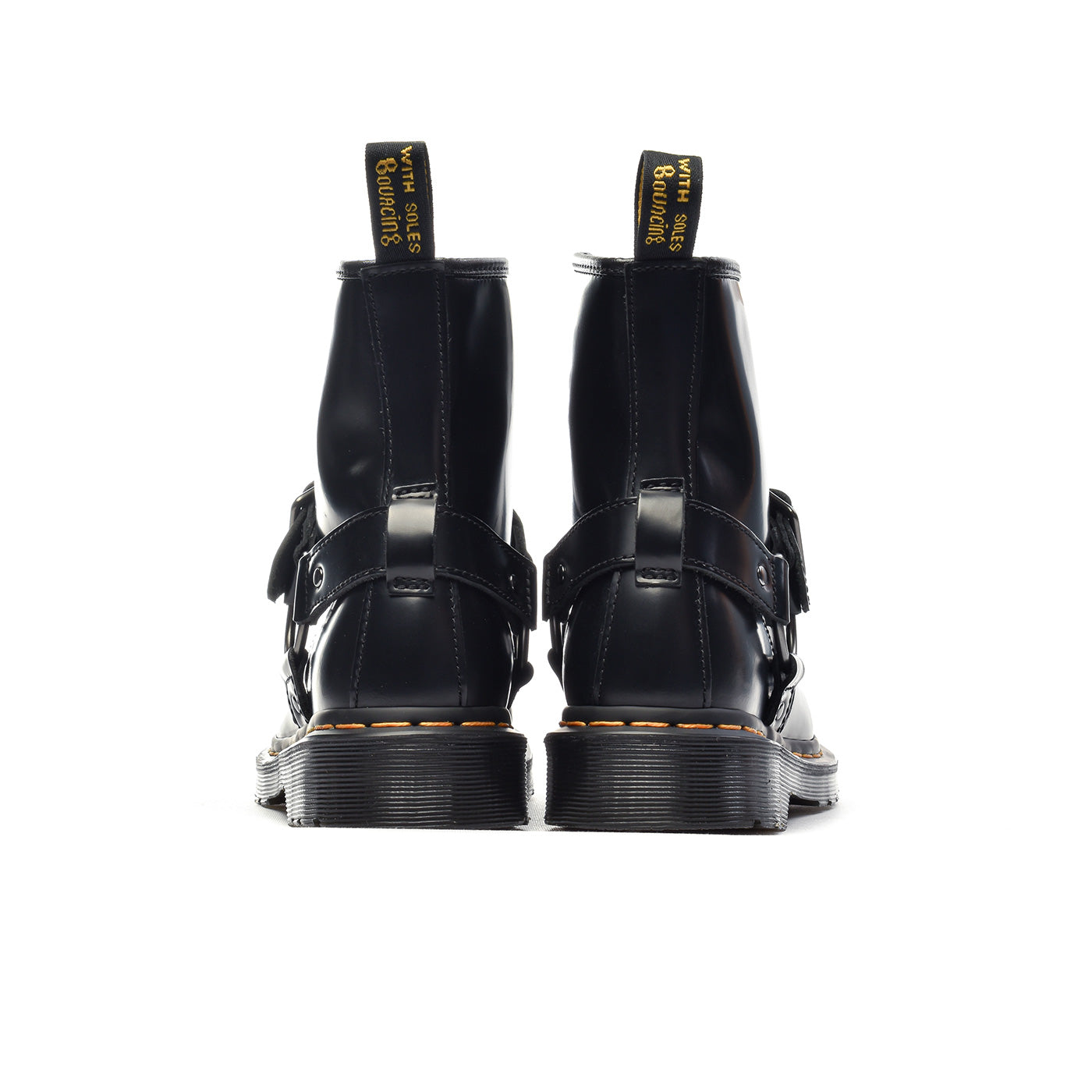 Dr. Martens 1460 Harness Black Polished Smooth - 25163001