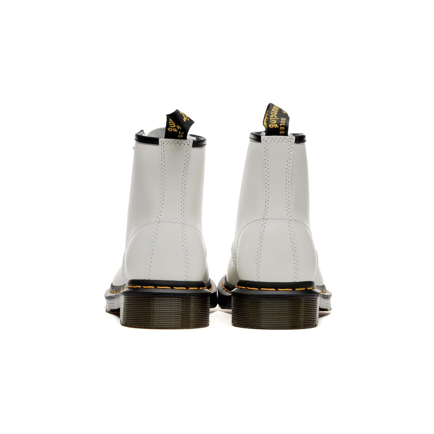 Dr. Martens 101 Yellow Stitch Smooth White - 26366100