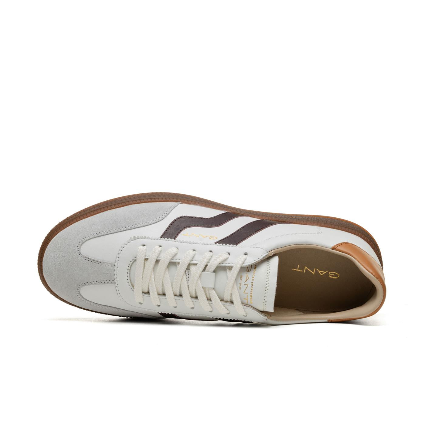 Gant Cuzmo White/Burgundy - 28631482-G202