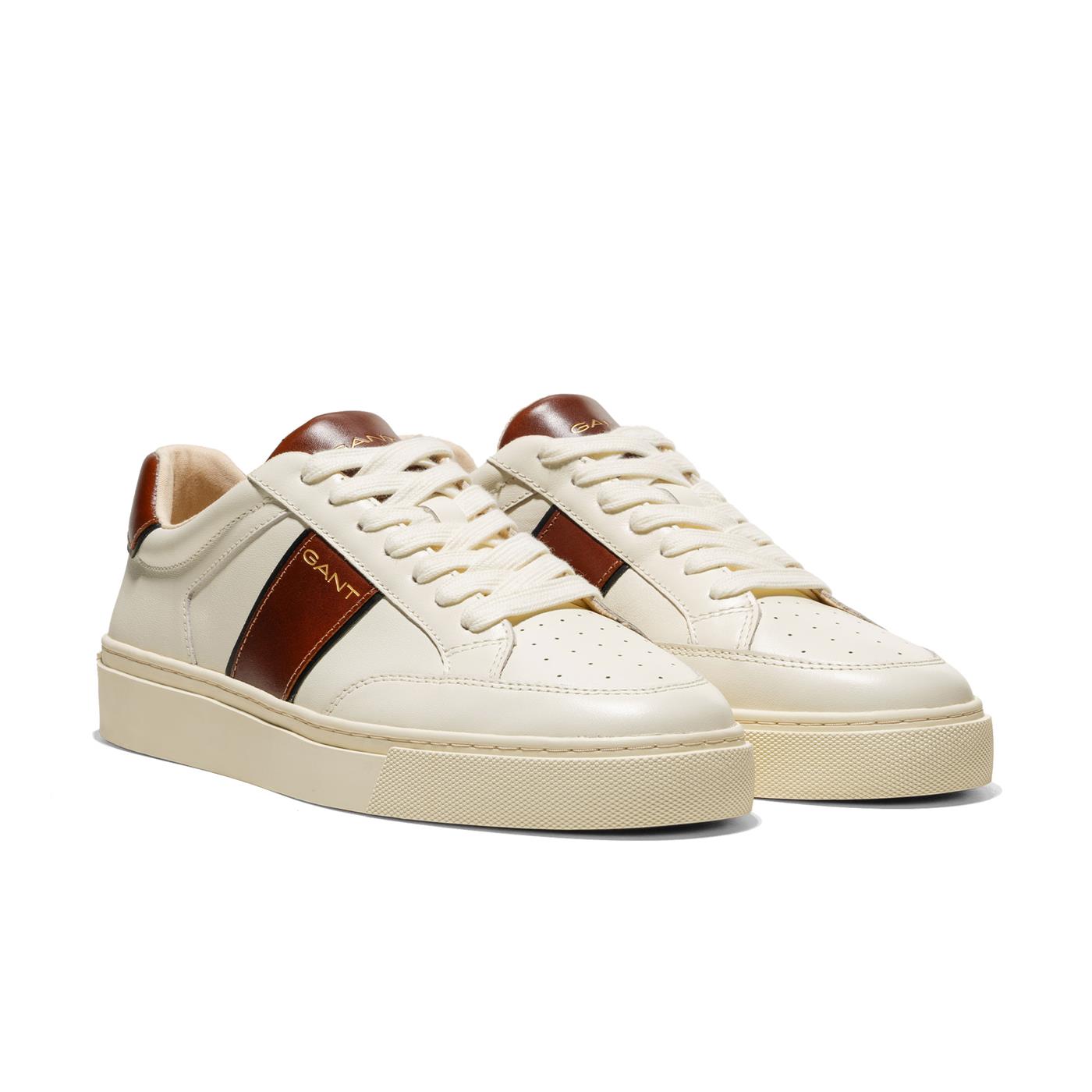 Gant MC Julien Off White/Cognac - 30631890-G260